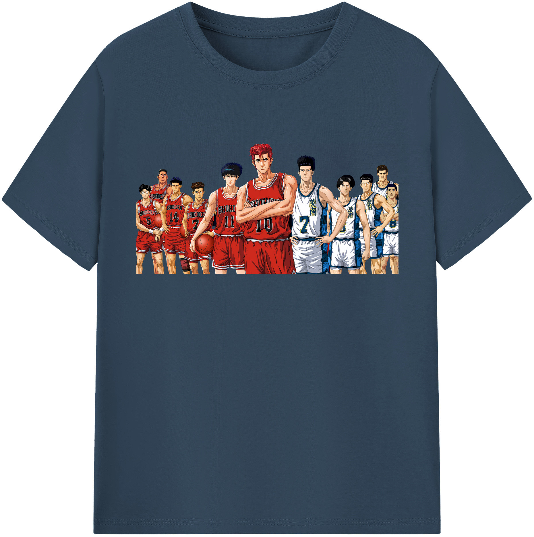 （画像用） SLAM DUNK／スラムダンク レディースカジュアルプリントTシャツ（綿100％）