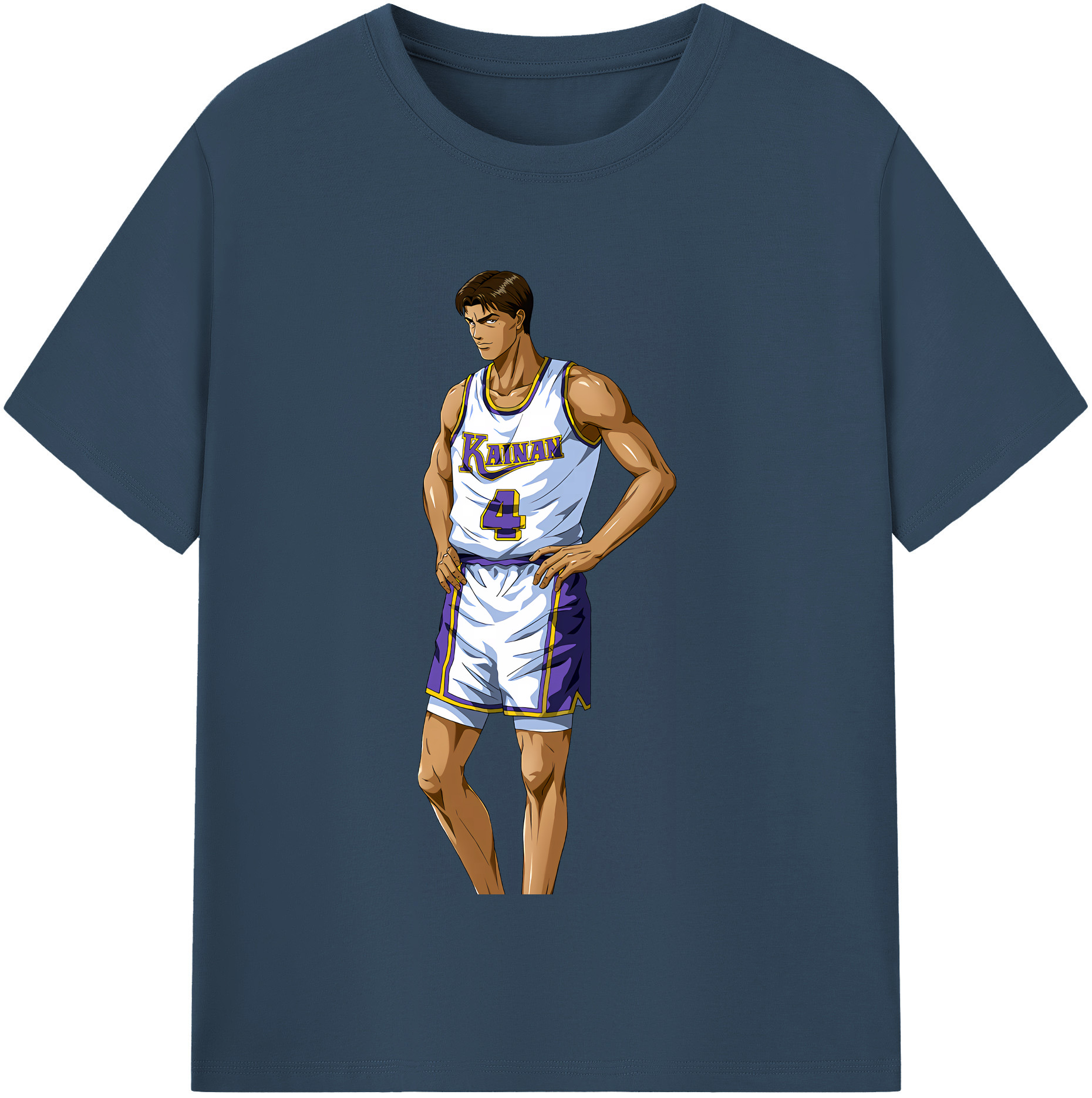 （画像用） SLAM DUNK／スラムダンク レディースカジュアルプリントTシャツ（綿100％）