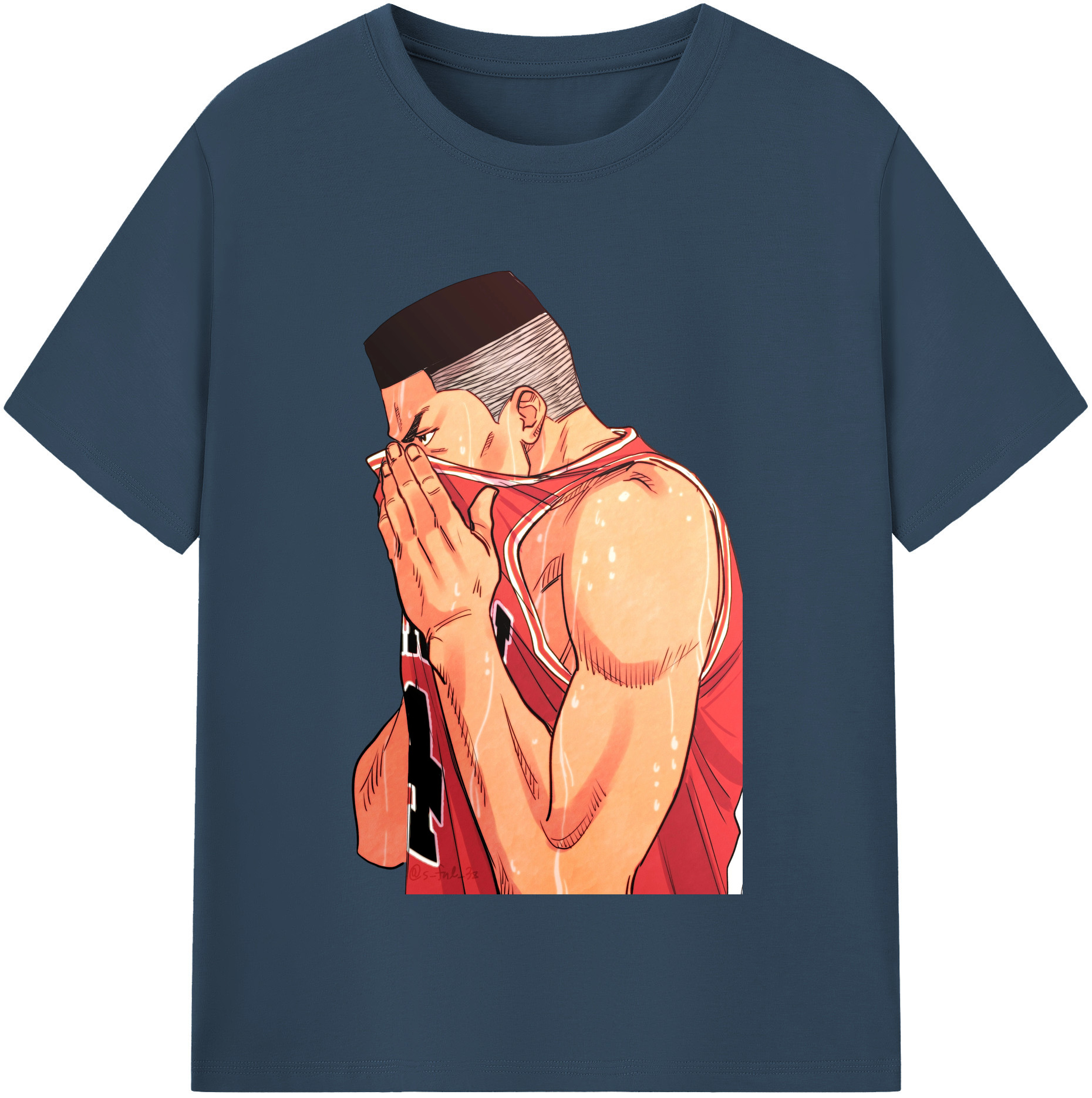 （画像用） SLAM DUNK／スラムダンク レディースカジュアルプリントTシャツ（綿100％）