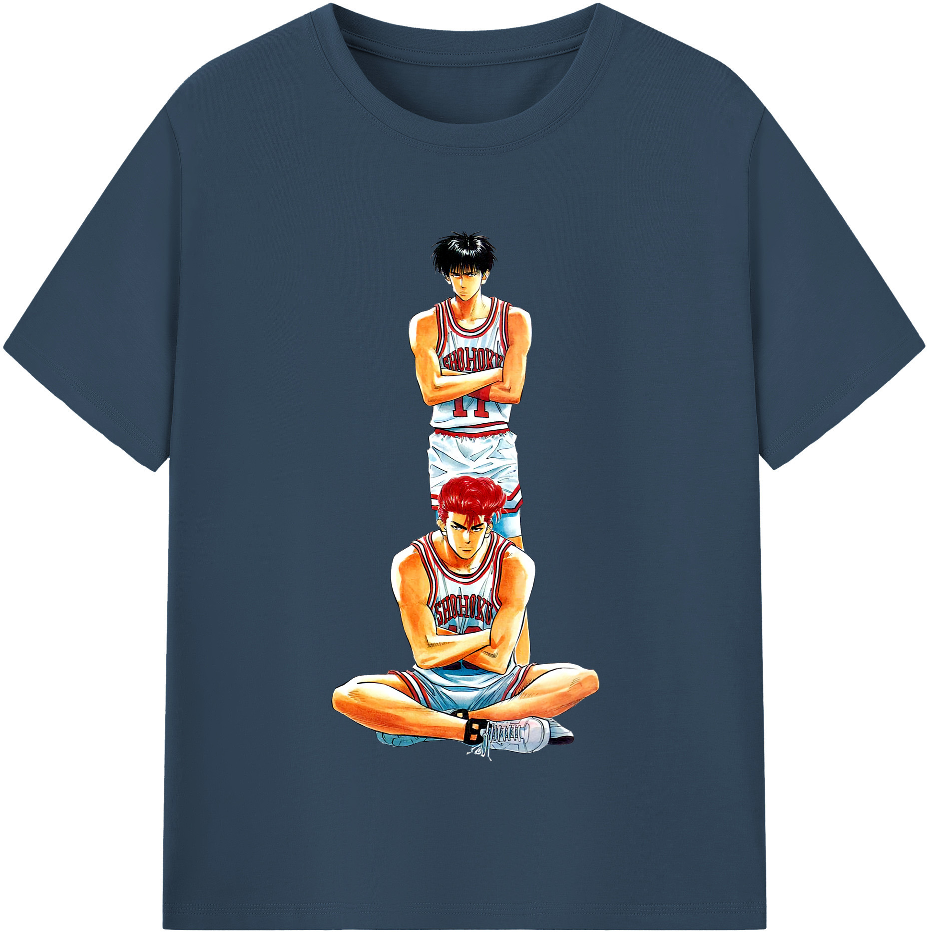 （画像用） SLAM DUNK／スラムダンク レディースカジュアルプリントTシャツ（綿100％）