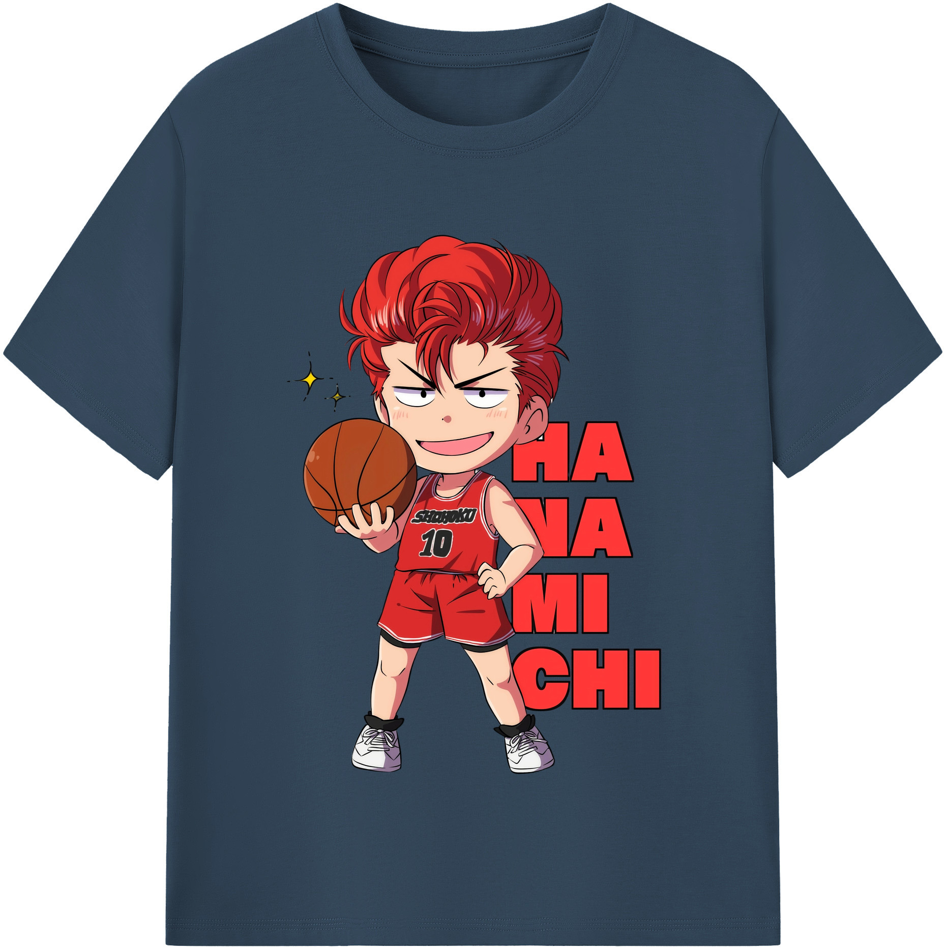 （画像用） SLAM DUNK／スラムダンク レディースカジュアルプリントTシャツ（綿100％）