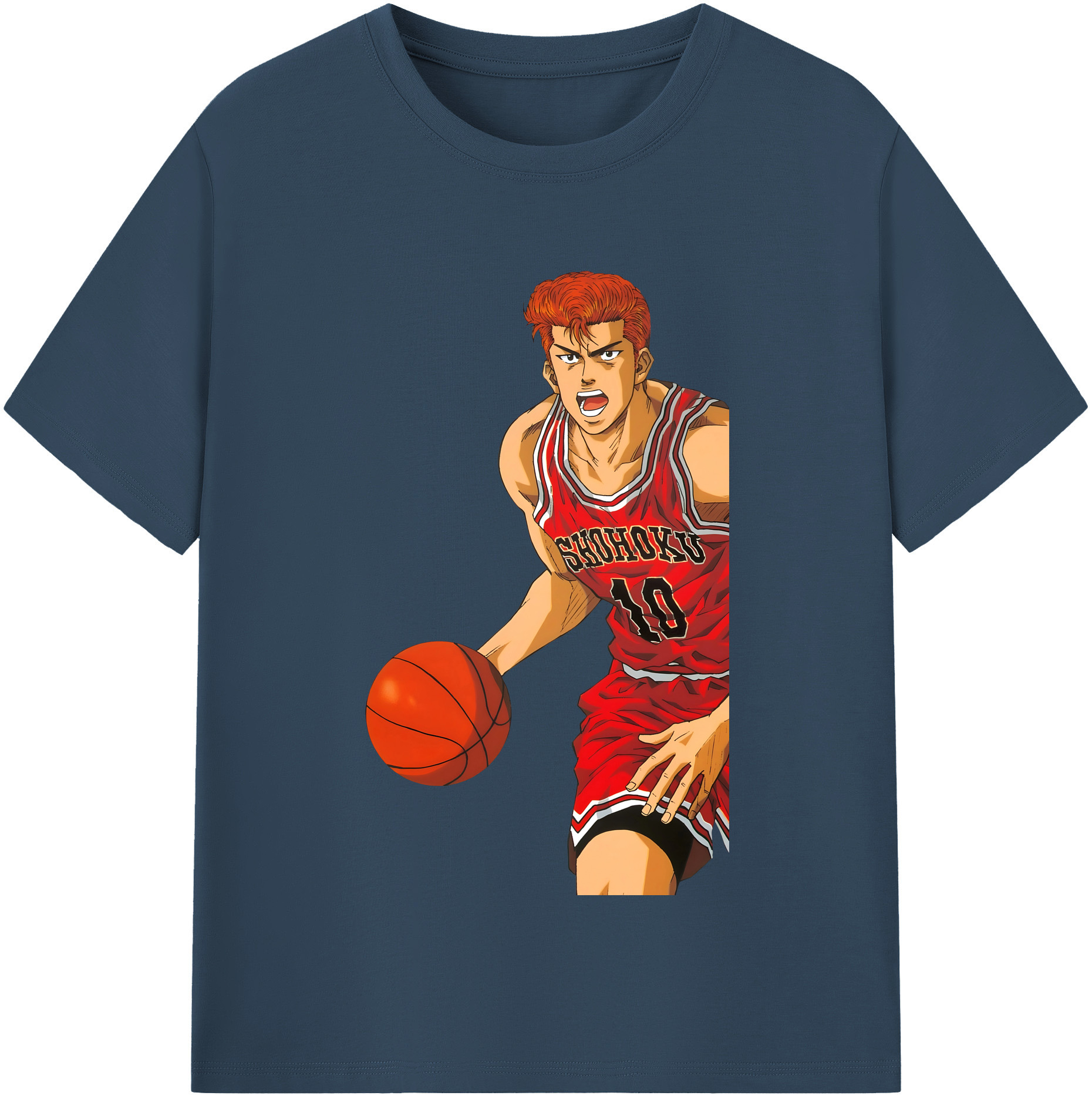 （画像用） SLAM DUNK／スラムダンク レディースカジュアルプリントTシャツ（綿100％）