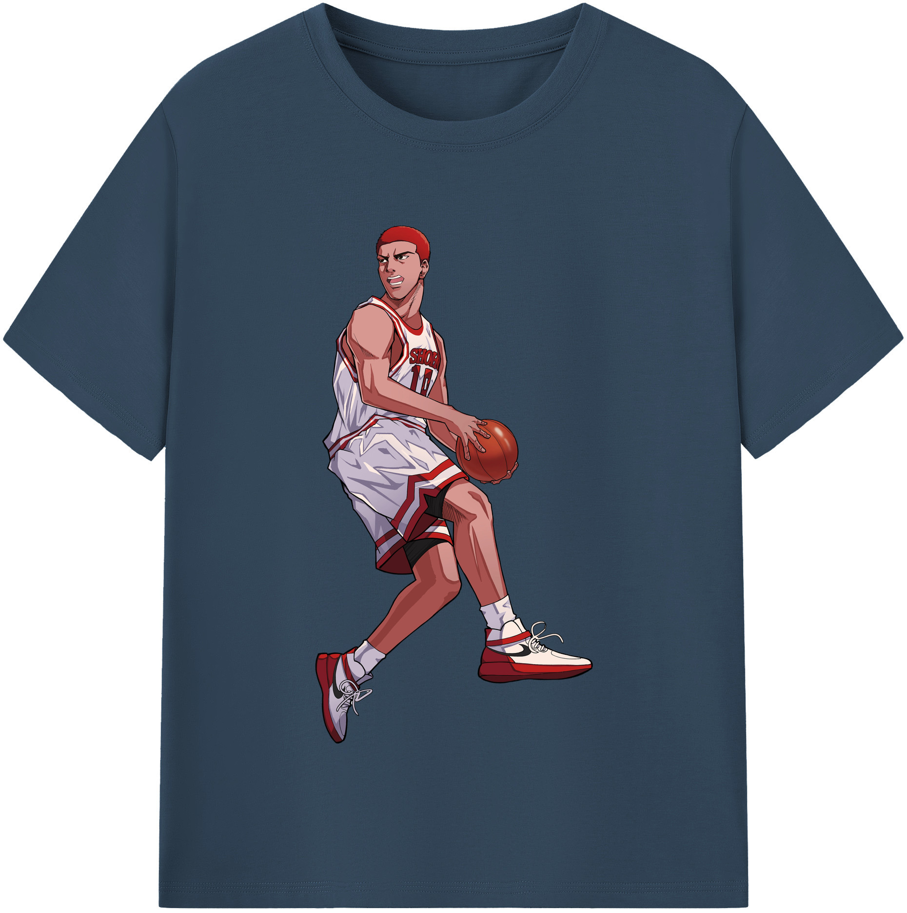 （画像用） SLAM DUNK／スラムダンク レディースカジュアルプリントTシャツ（綿100％）
