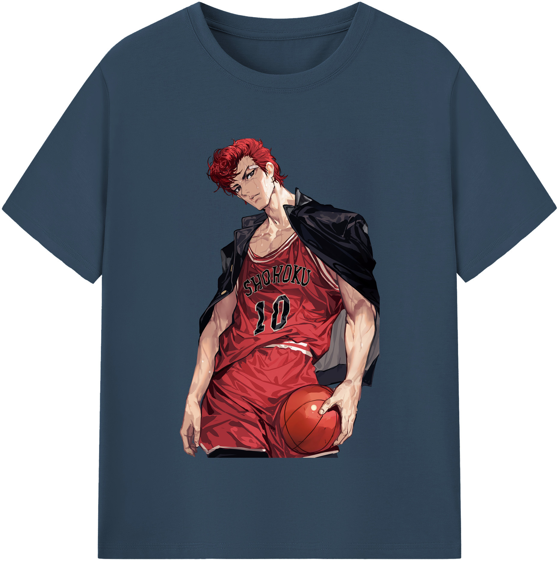 （画像用） SLAM DUNK／スラムダンク レディースカジュアルプリントTシャツ（綿100％）