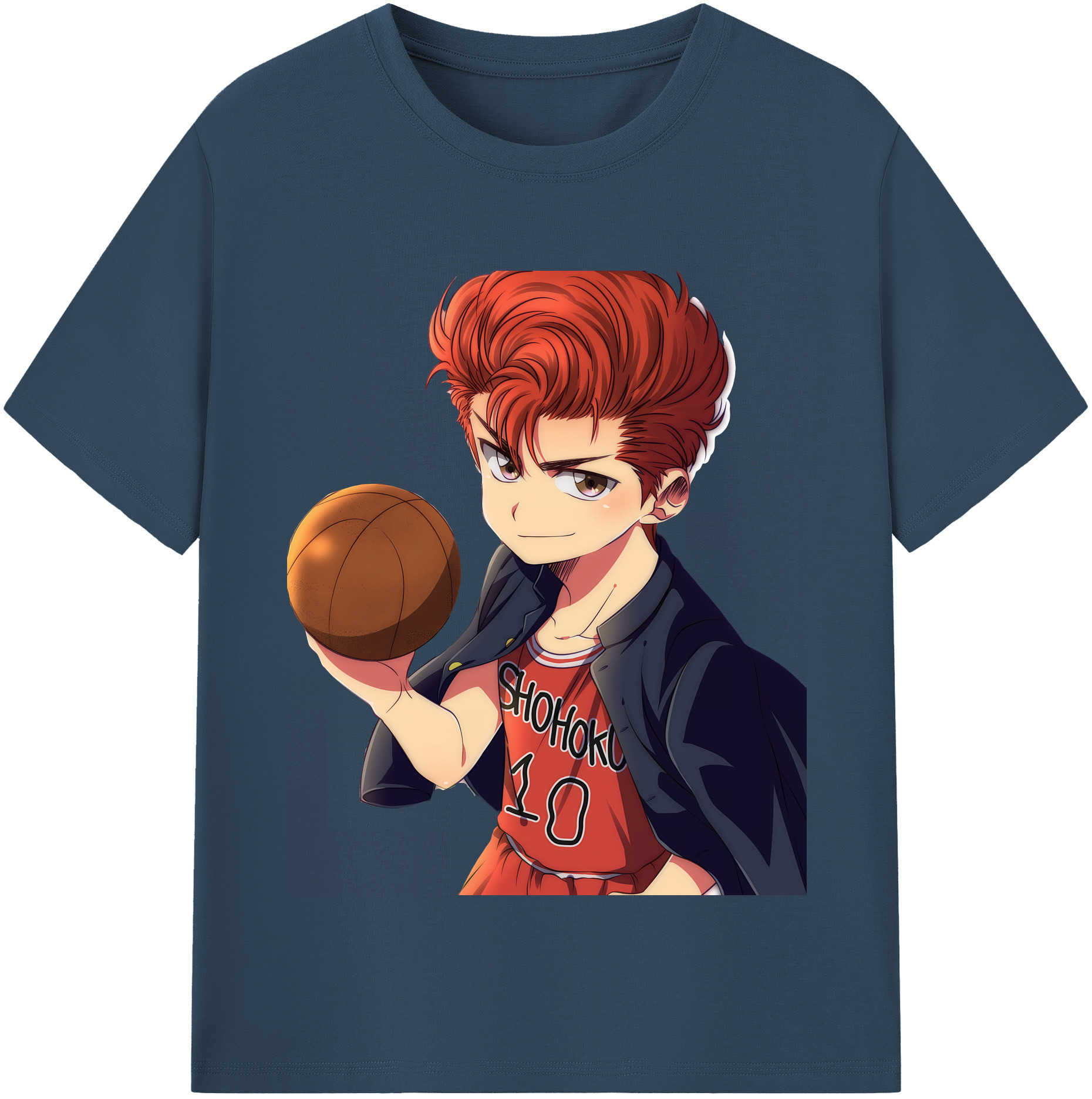 （画像用） SLAM DUNK／スラムダンク レディースカジュアルプリントTシャツ（綿100％）
