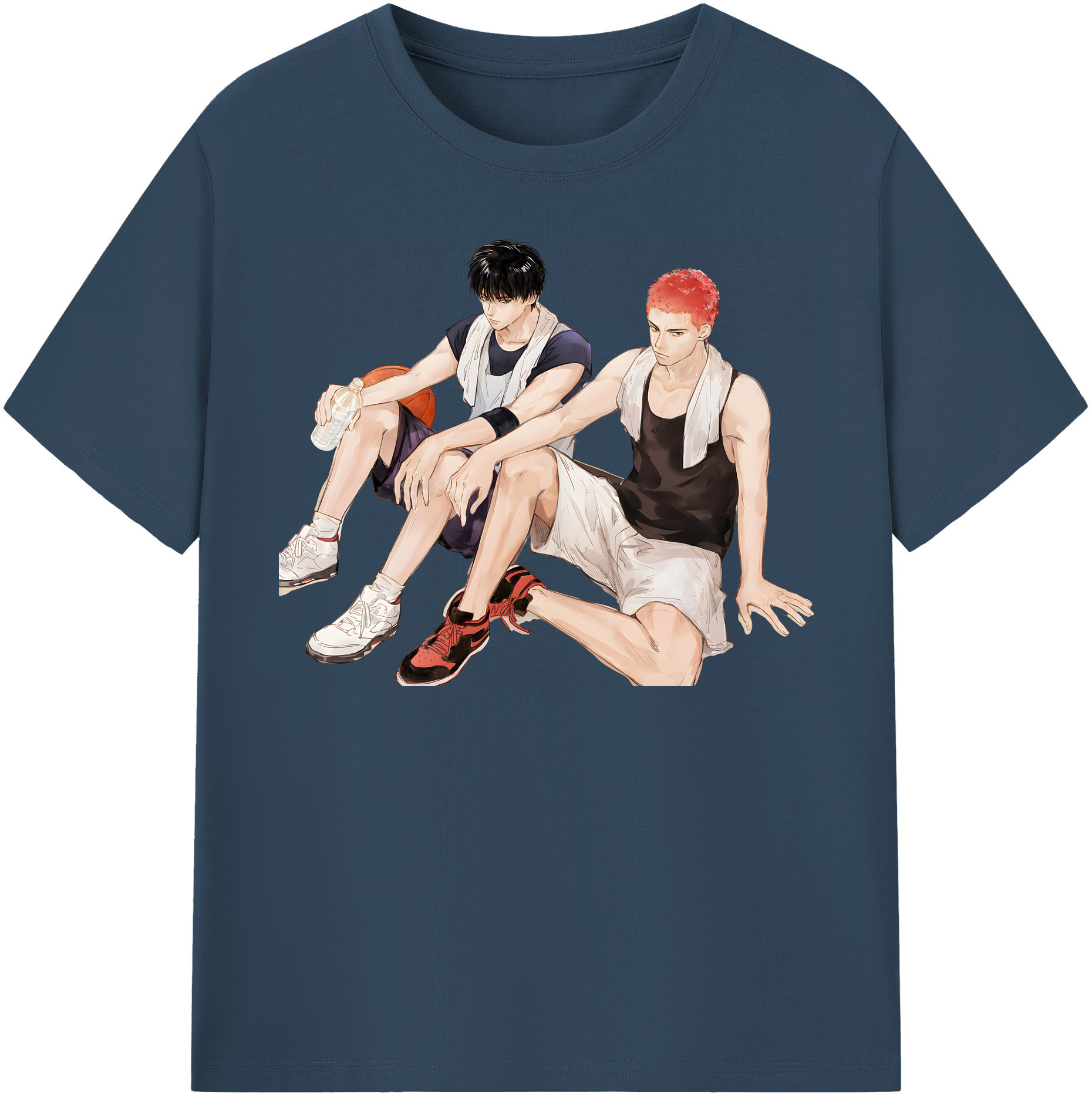 （画像用） SLAM DUNK／スラムダンク レディースカジュアルプリントTシャツ（綿100％）