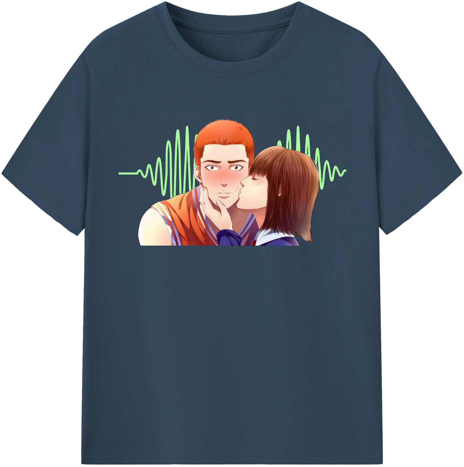 （画像用） SLAM DUNK／スラムダンク レディースカジュアルプリントTシャツ（綿100％）