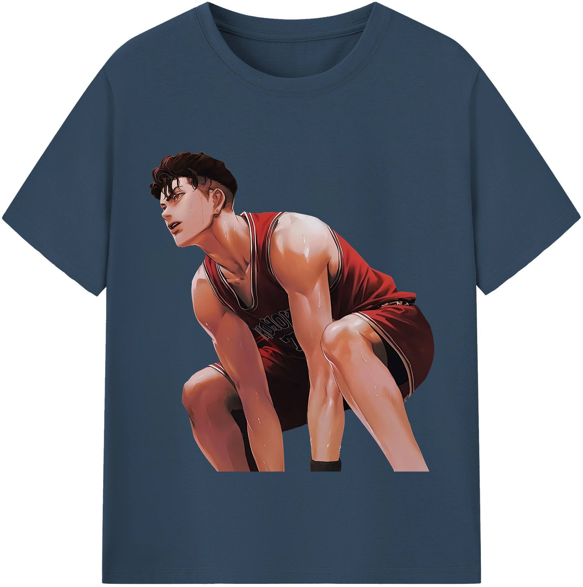 （画像用） SLAM DUNK／スラムダンク レディースカジュアルプリントTシャツ（綿100％）