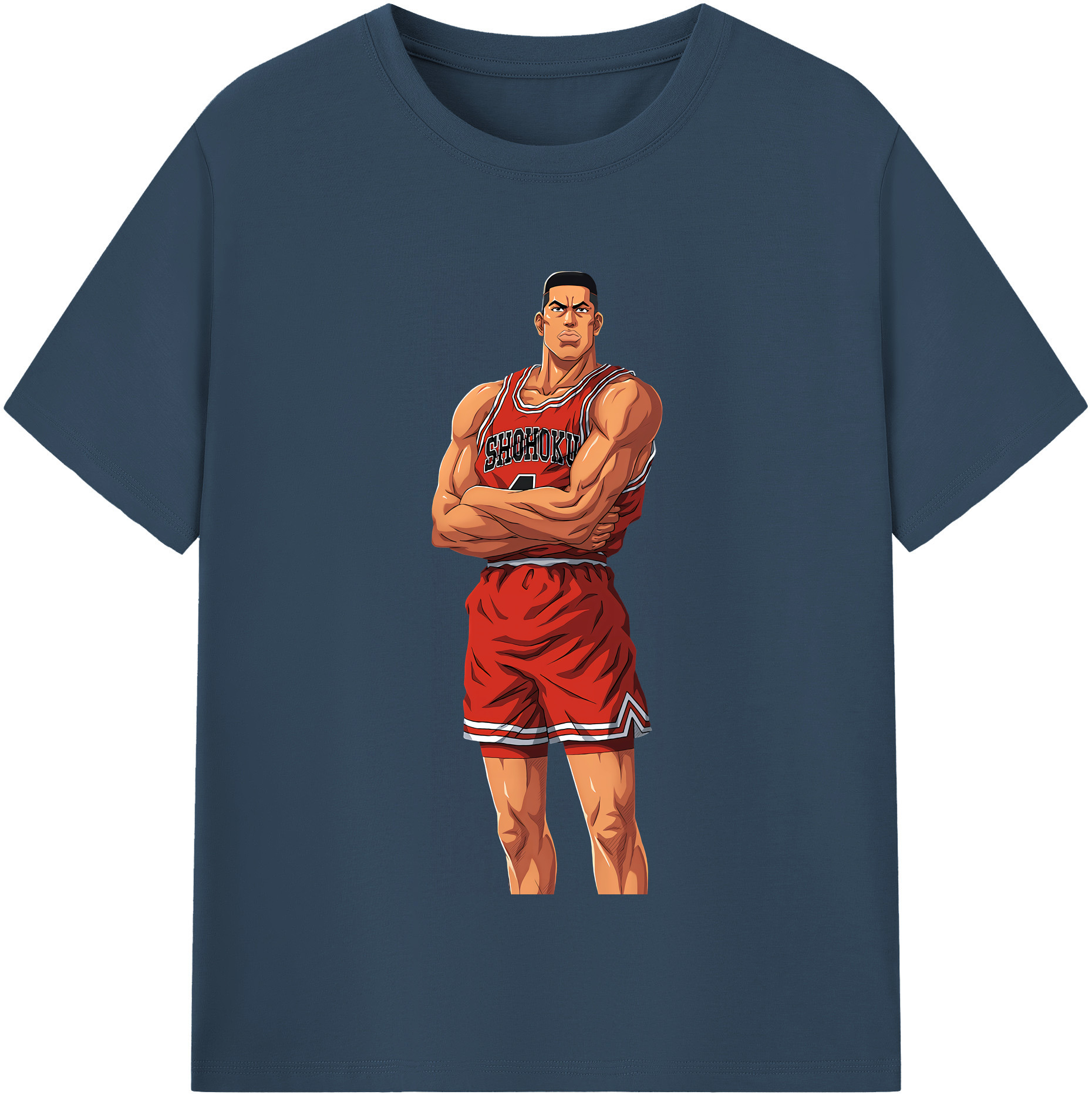 （画像用） SLAM DUNK／スラムダンク レディースカジュアルプリントTシャツ（綿100％）