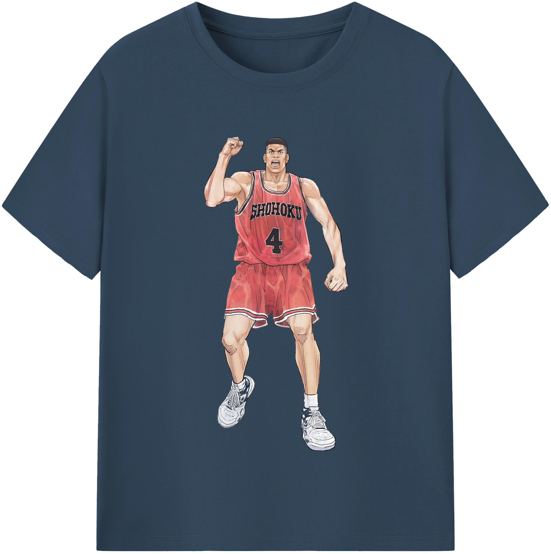 （画像用） SLAM DUNK／スラムダンク レディースカジュアルプリントTシャツ（綿100％）