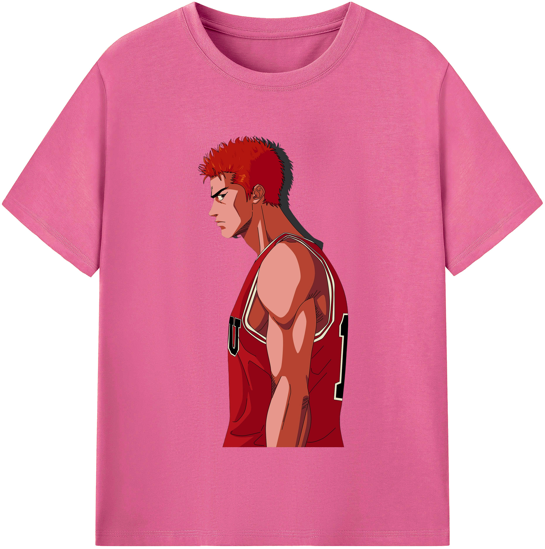 （画像用） SLAM DUNK／スラムダンク レディースカジュアルプリントTシャツ（綿100％）