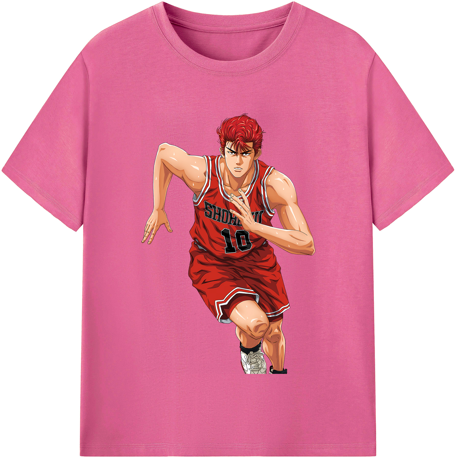 （画像用） SLAM DUNK／スラムダンク レディースカジュアルプリントTシャツ（綿100％）