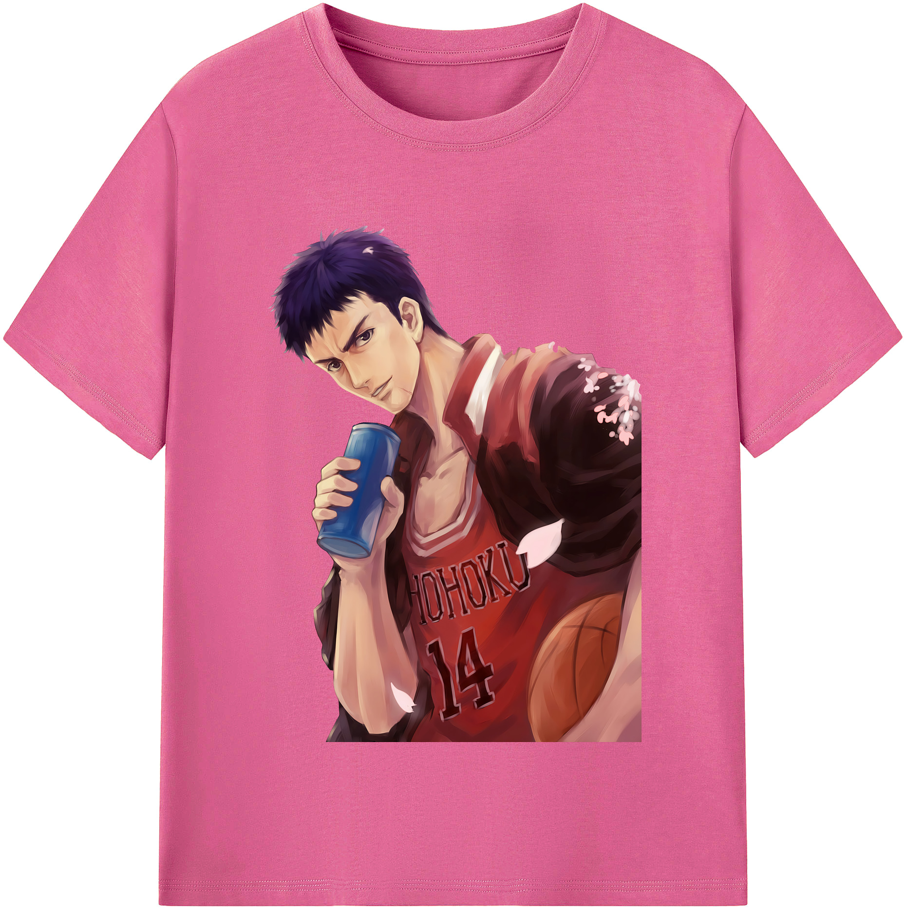 （画像用） SLAM DUNK／スラムダンク レディースカジュアルプリントTシャツ（綿100％）