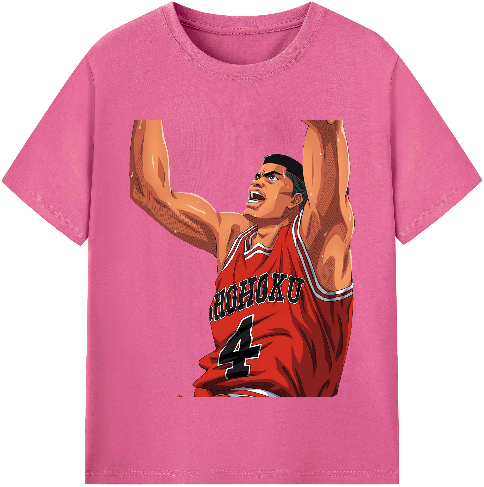 （画像用） SLAM DUNK／スラムダンク レディースカジュアルプリントTシャツ（綿100％）