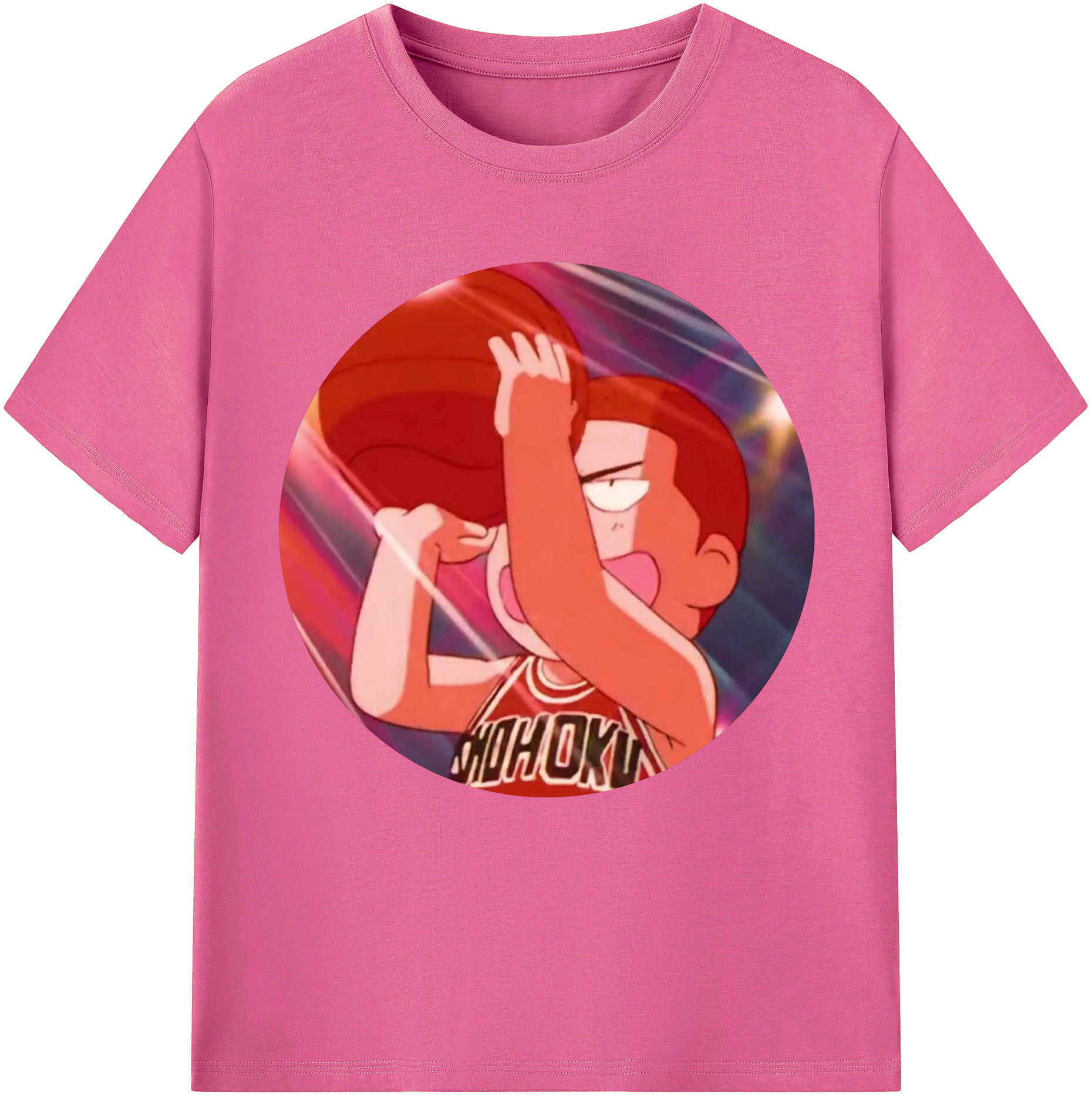 （画像用） SLAM DUNK／スラムダンク レディースカジュアルプリントTシャツ（綿100％）
