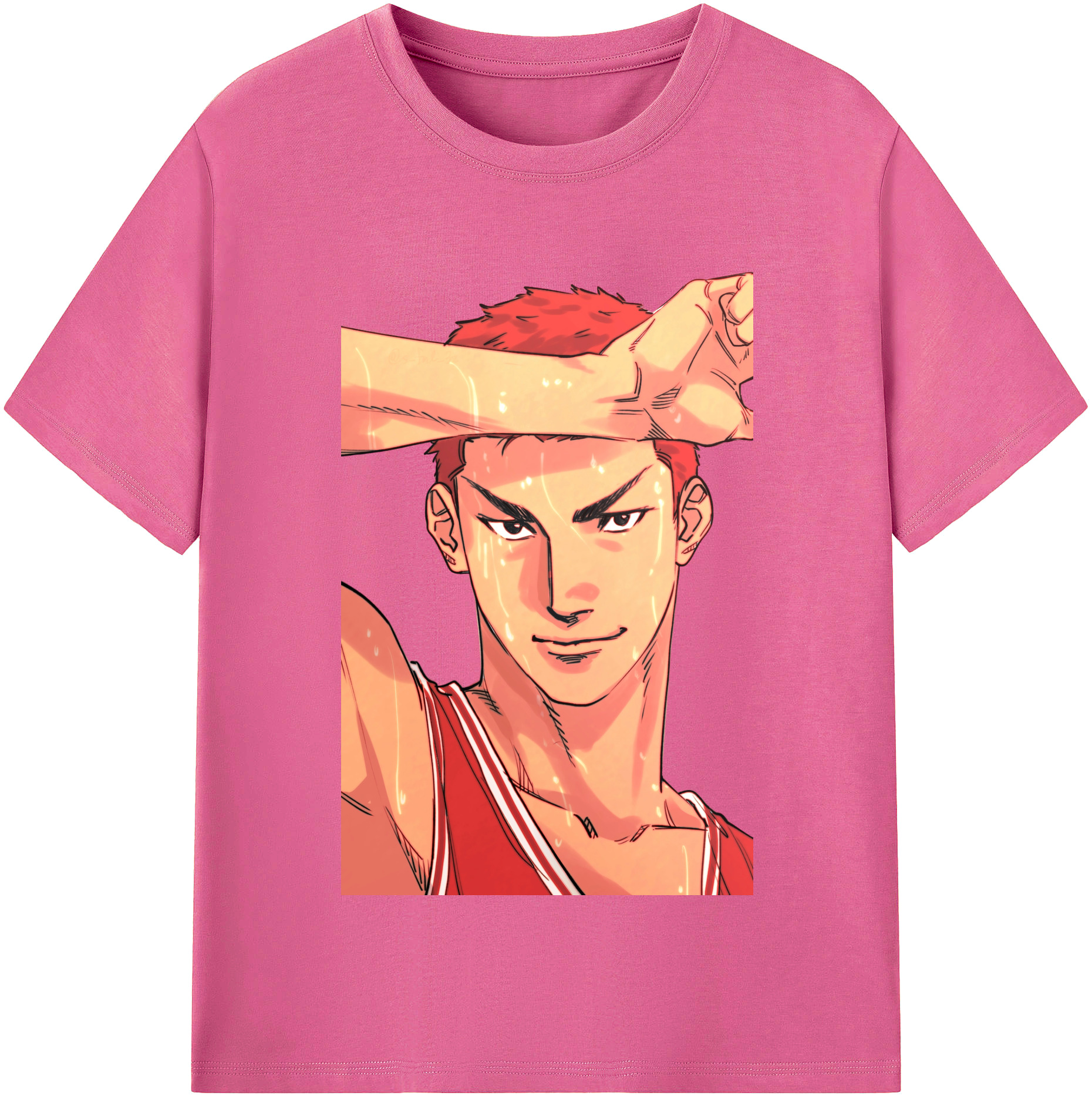 （画像用） SLAM DUNK／スラムダンク レディースカジュアルプリントTシャツ（綿100％）