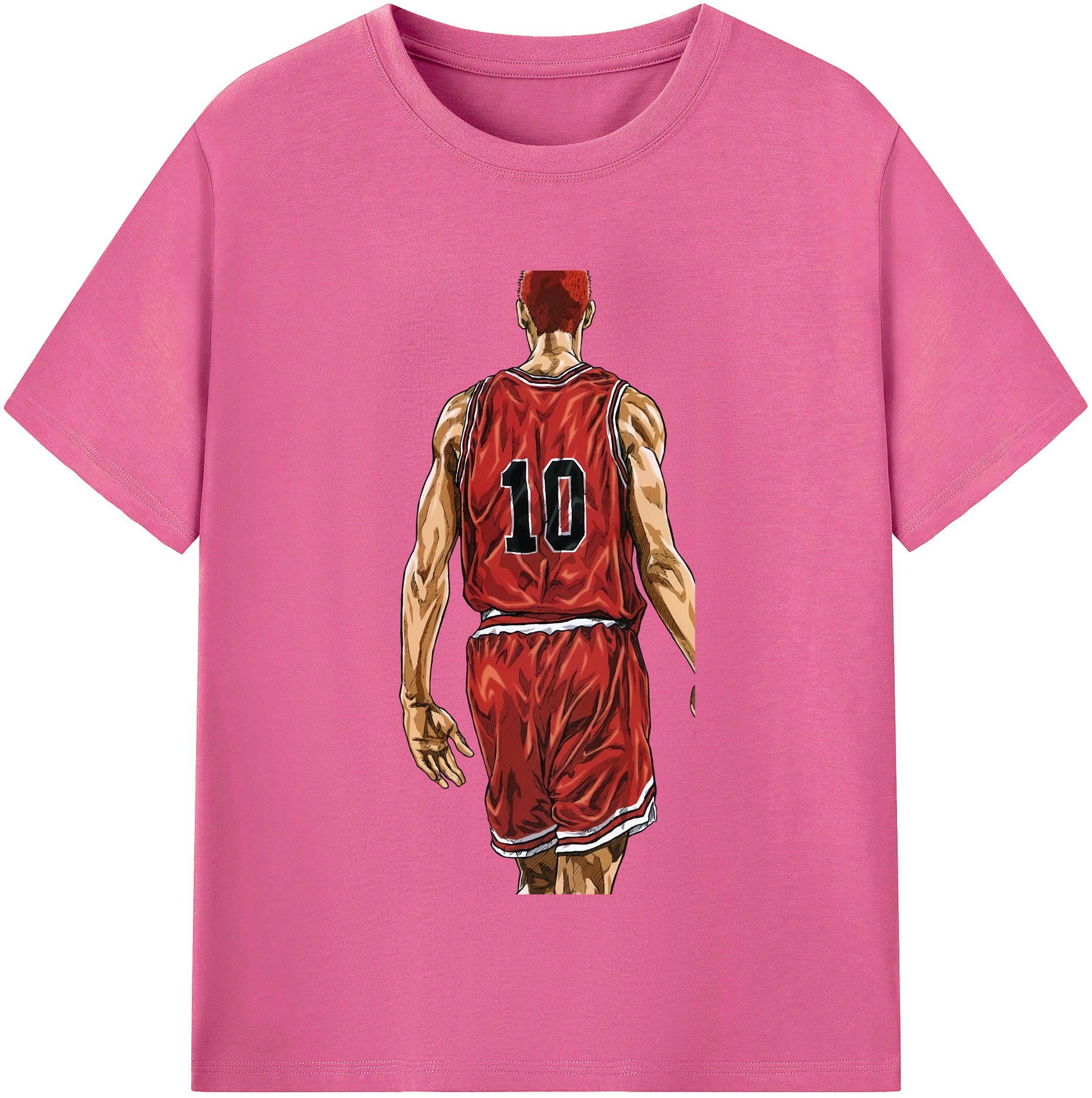 （画像用） SLAM DUNK／スラムダンク レディースカジュアルプリントTシャツ（綿100％）
