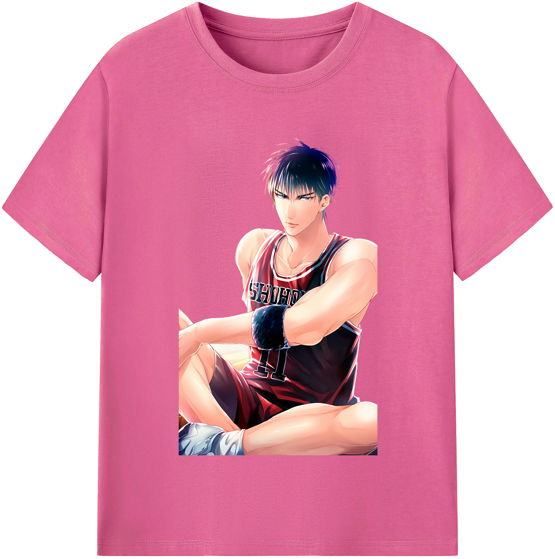 （画像用） SLAM DUNK／スラムダンク レディースカジュアルプリントTシャツ（綿100％）
