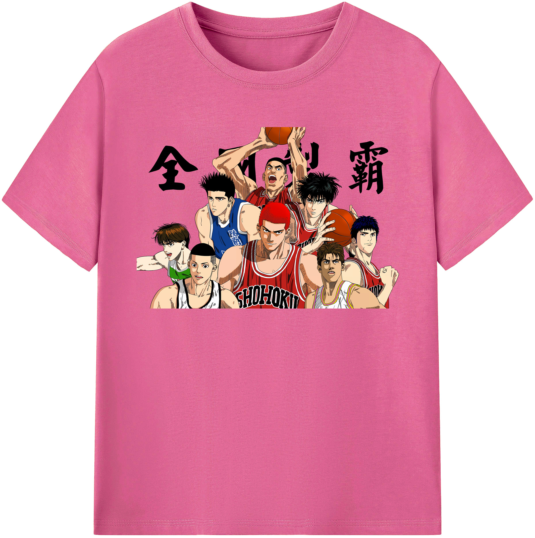 （画像用） SLAM DUNK／スラムダンク レディースカジュアルプリントTシャツ（綿100％）