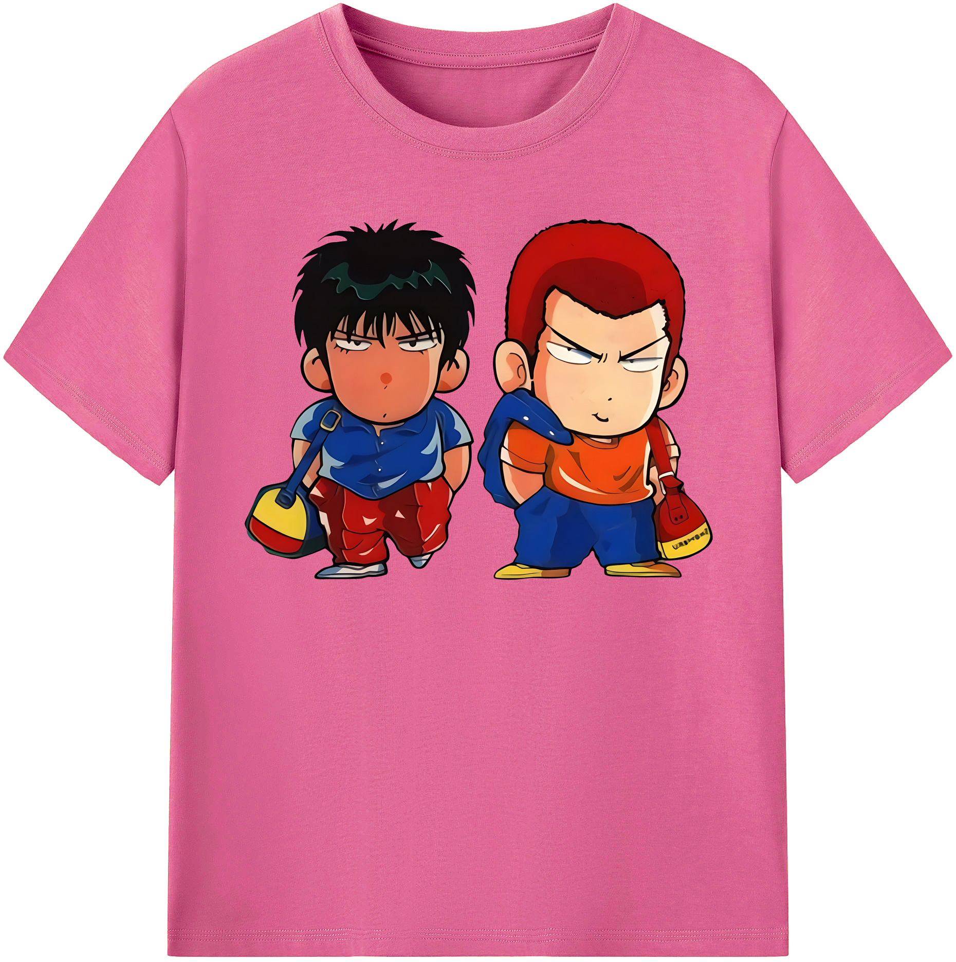 （画像用） SLAM DUNK／スラムダンク レディースカジュアルプリントTシャツ（綿100％）