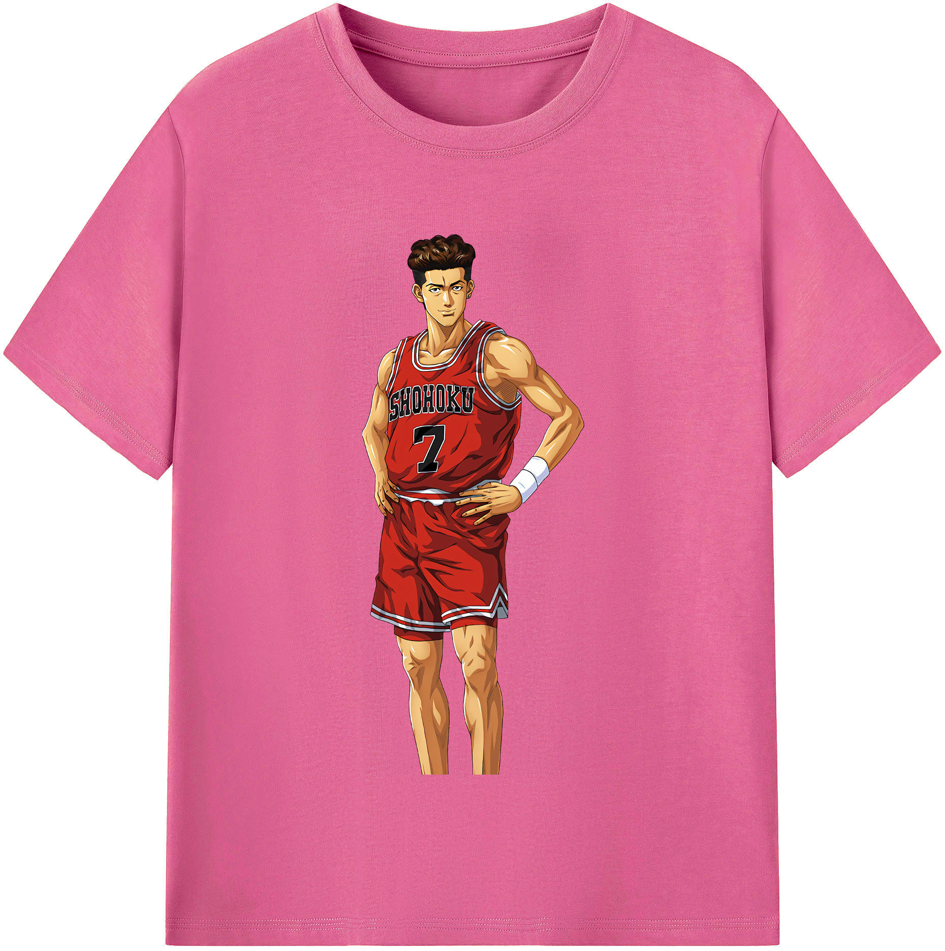 （画像用） SLAM DUNK／スラムダンク レディースカジュアルプリントTシャツ（綿100％）