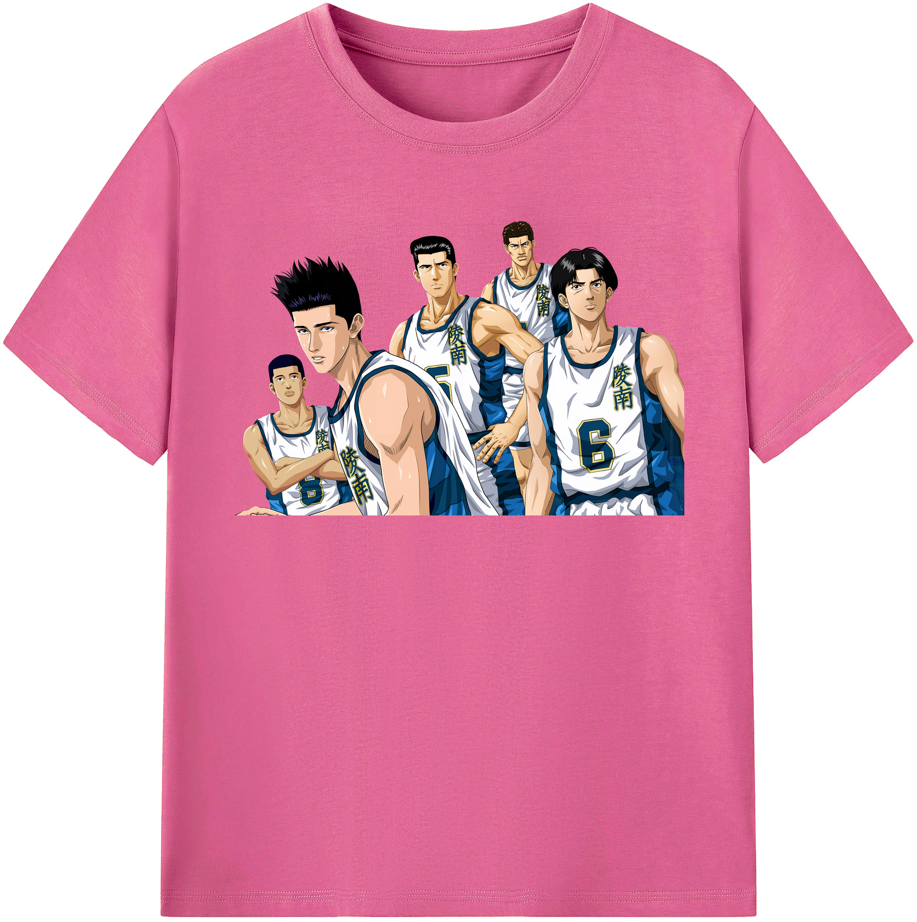 （画像用） SLAM DUNK／スラムダンク レディースカジュアルプリントTシャツ（綿100％）