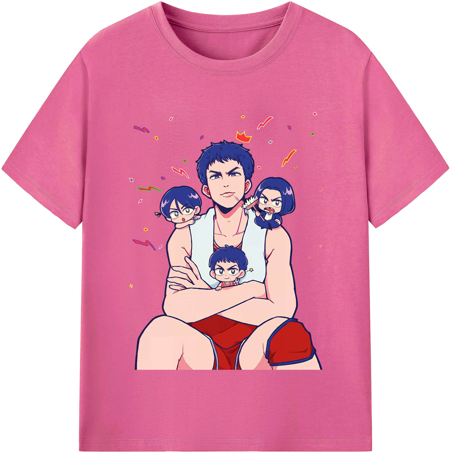（画像用） SLAM DUNK／スラムダンク レディースカジュアルプリントTシャツ（綿100％）