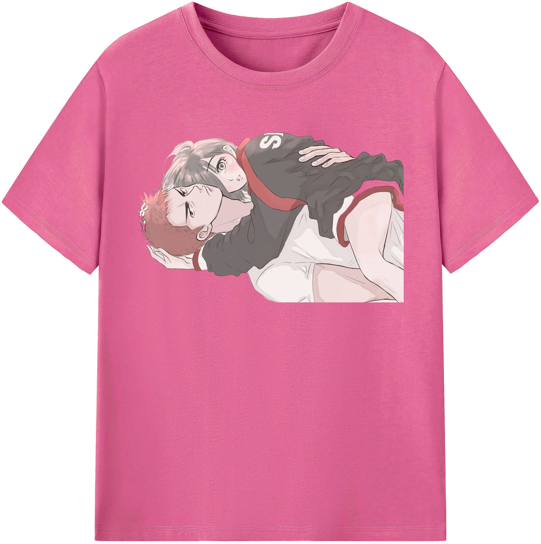 （画像用） SLAM DUNK／スラムダンク レディースカジュアルプリントTシャツ（綿100％）
