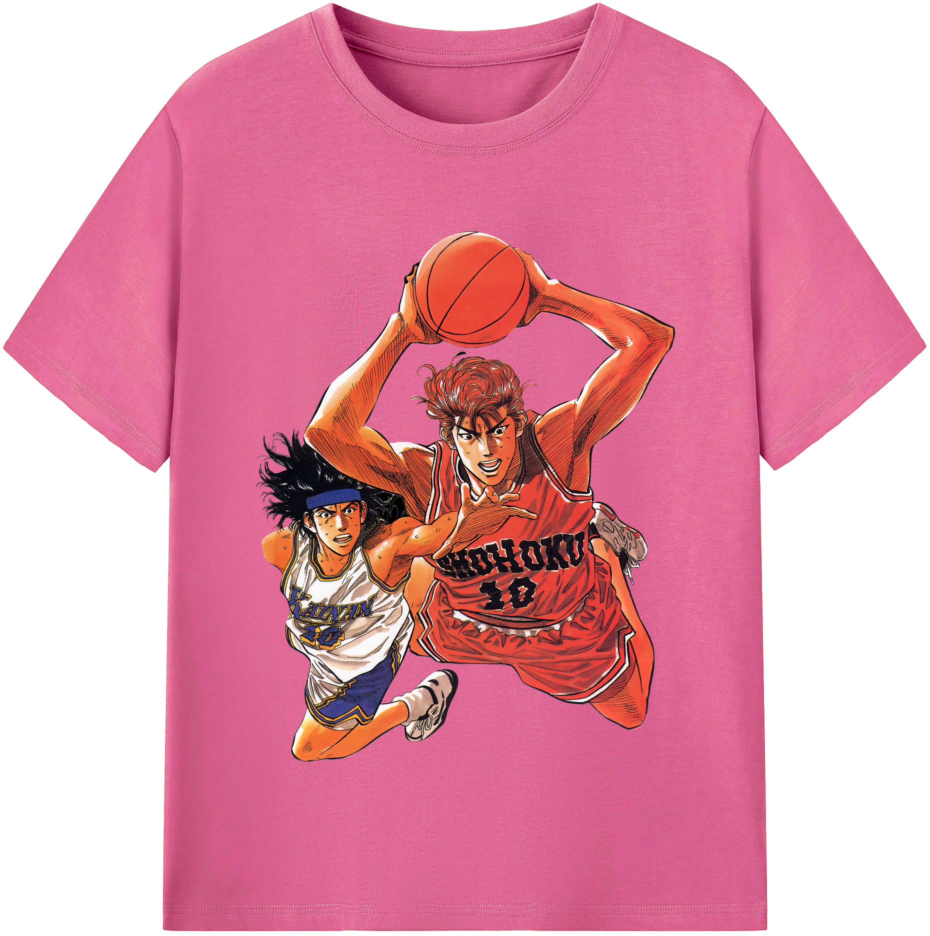 （画像用） SLAM DUNK／スラムダンク レディースカジュアルプリントTシャツ（綿100％）