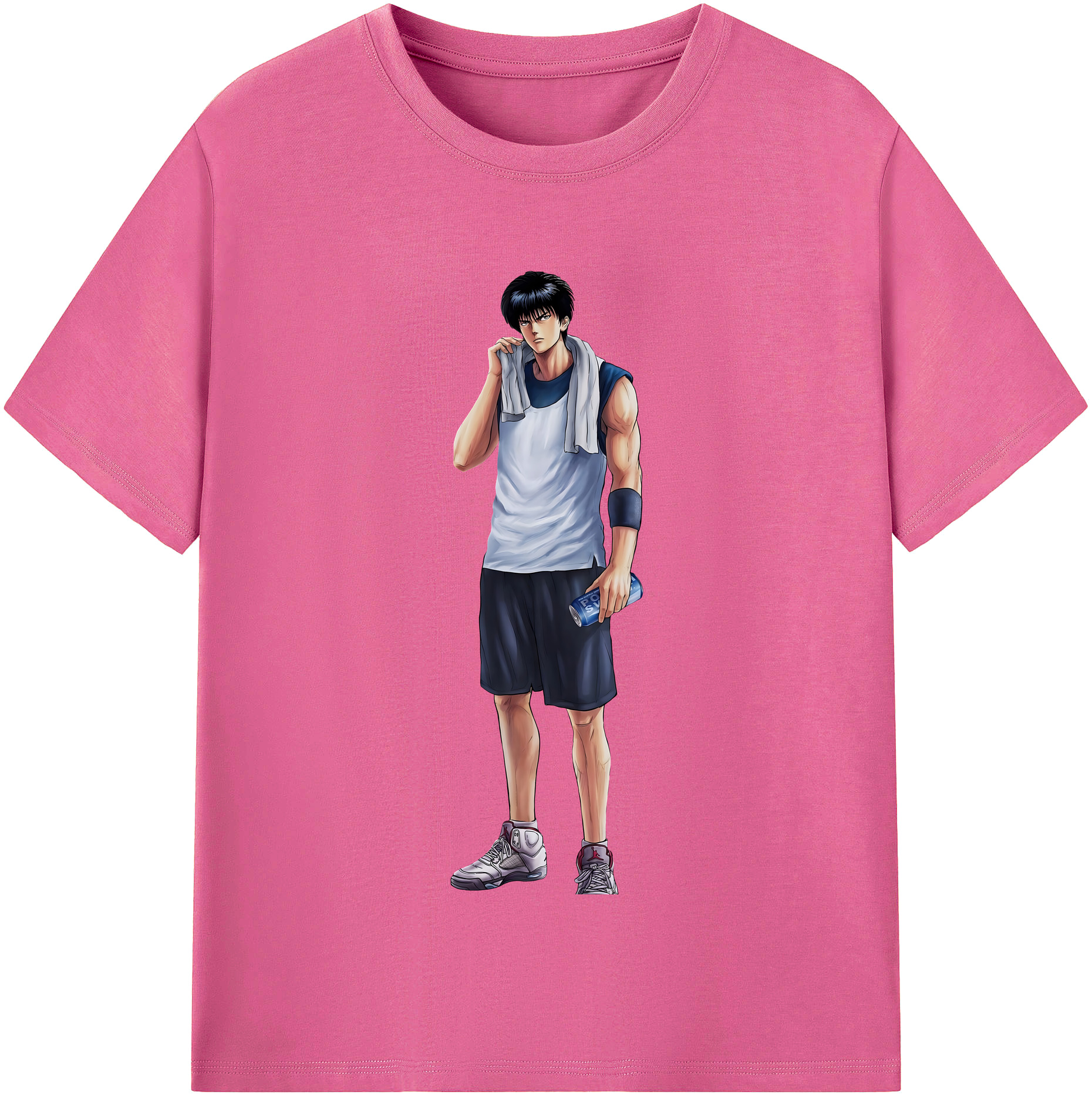 （画像用） SLAM DUNK／スラムダンク レディースカジュアルプリントTシャツ（綿100％）