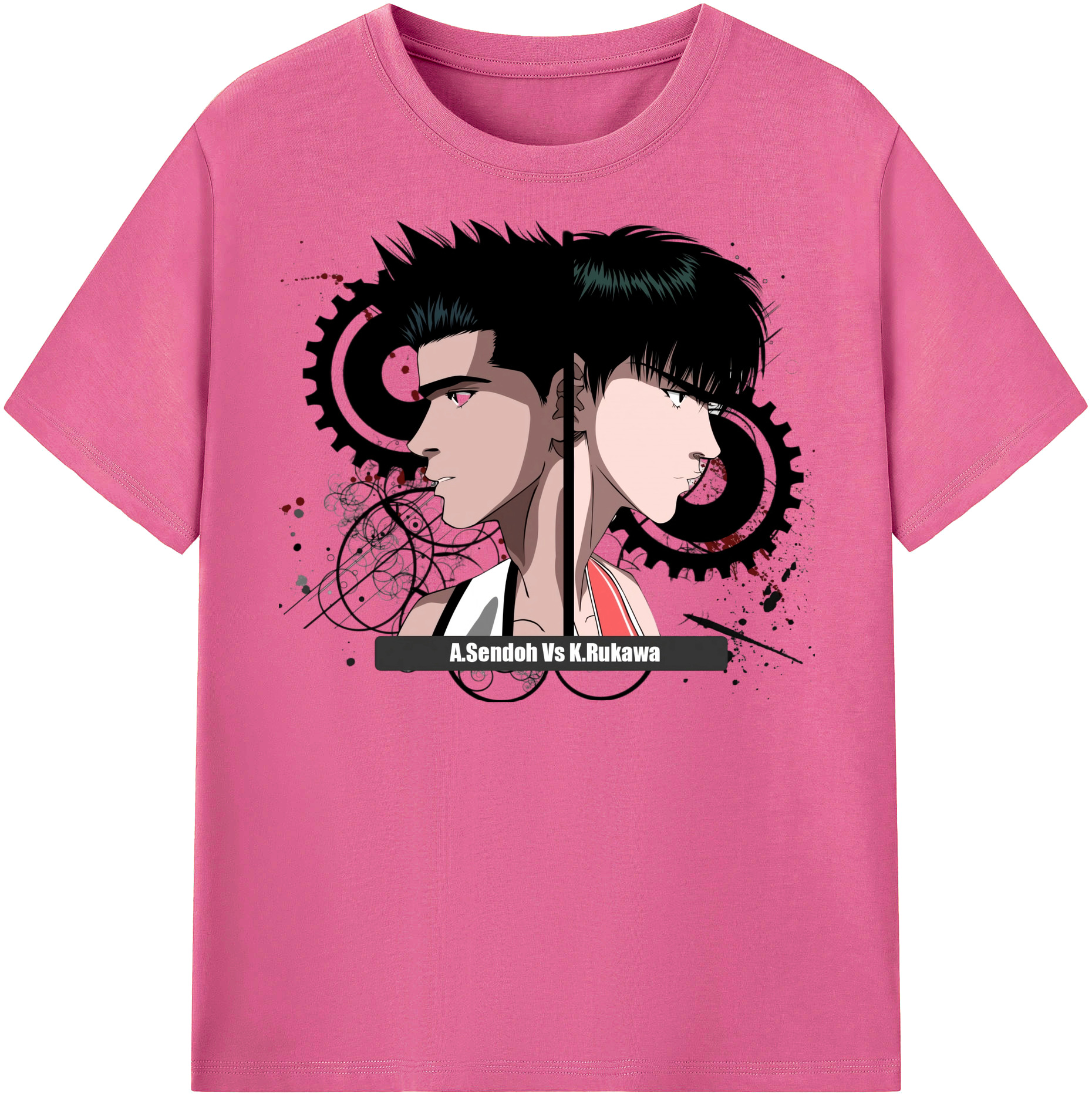 （画像用） SLAM DUNK／スラムダンク レディースカジュアルプリントTシャツ（綿100％）