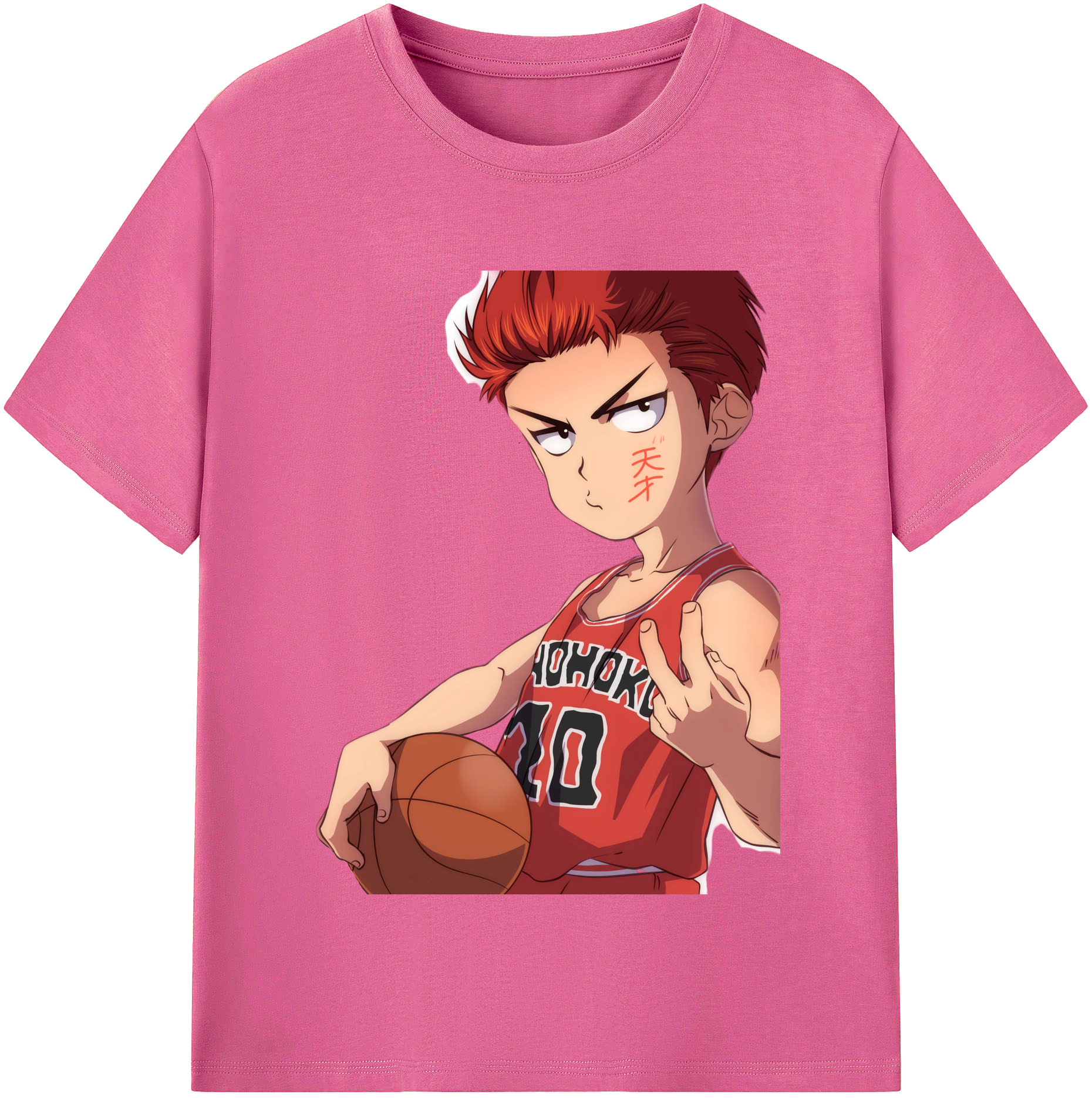 （画像用） SLAM DUNK／スラムダンク レディースカジュアルプリントTシャツ（綿100％）