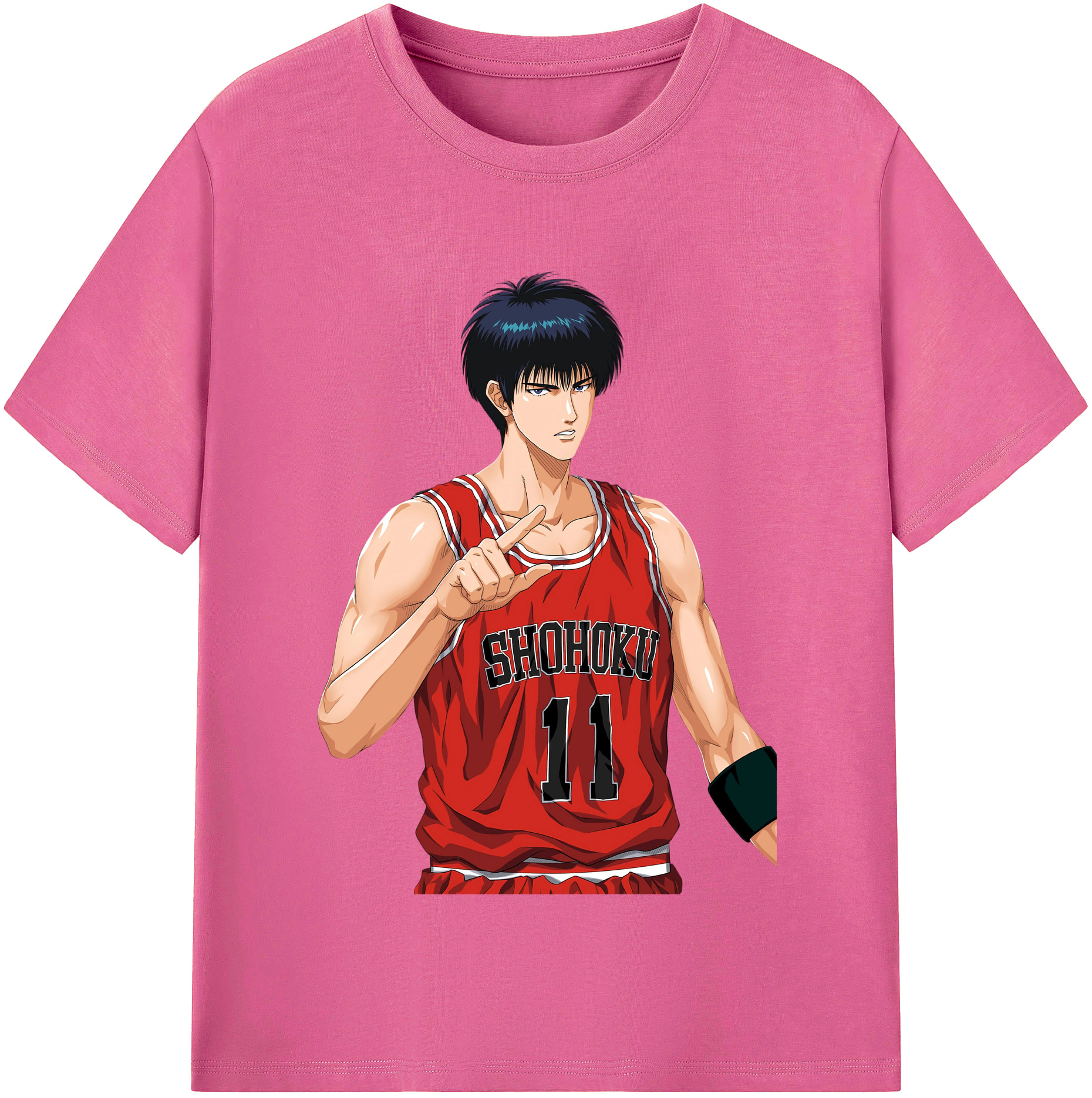 （画像用） SLAM DUNK／スラムダンク レディースカジュアルプリントTシャツ（綿100％）
