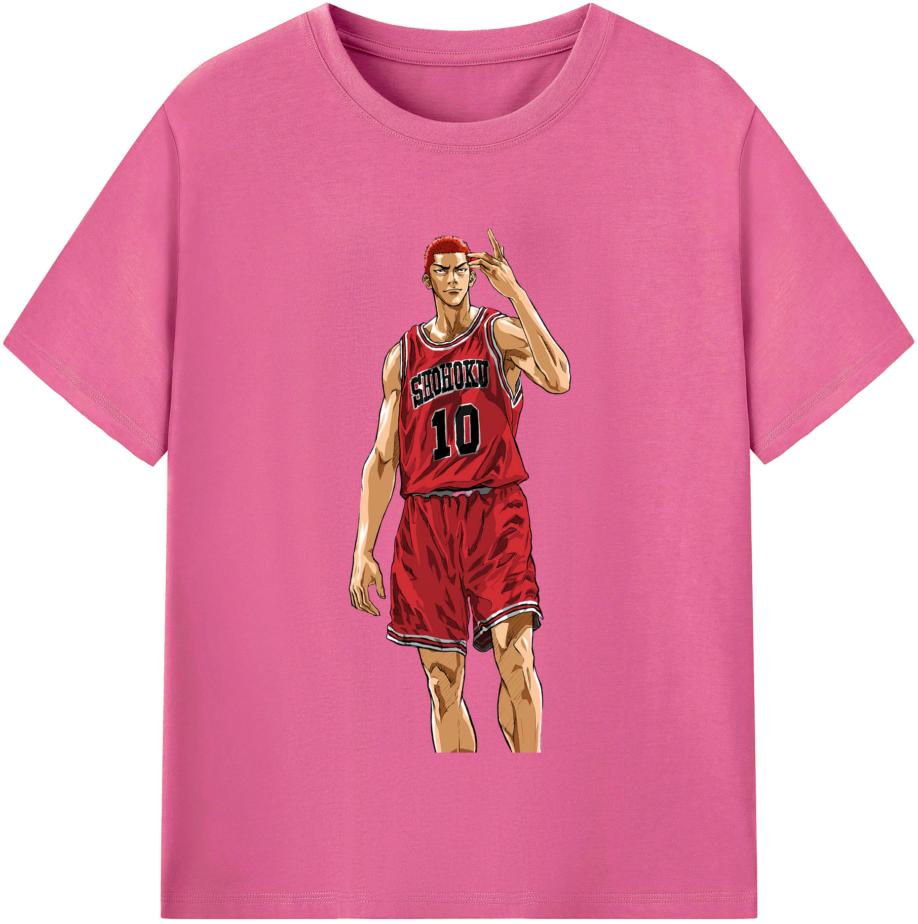 （画像用） SLAM DUNK／スラムダンク レディースカジュアルプリントTシャツ（綿100％）
