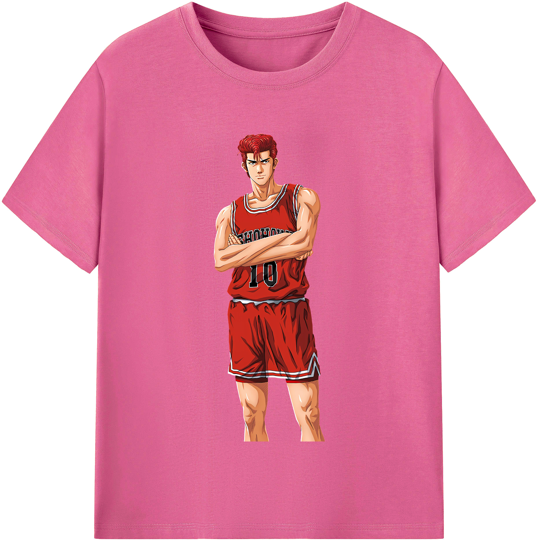 （画像用） SLAM DUNK／スラムダンク レディースカジュアルプリントTシャツ（綿100％）