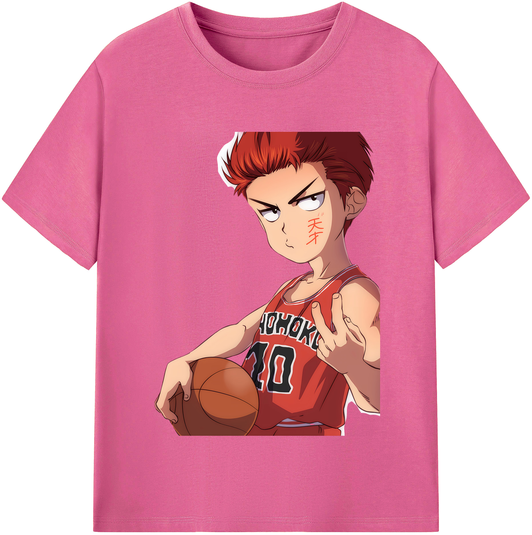 （画像用） SLAM DUNK／スラムダンク レディースカジュアルプリントTシャツ（綿100％）