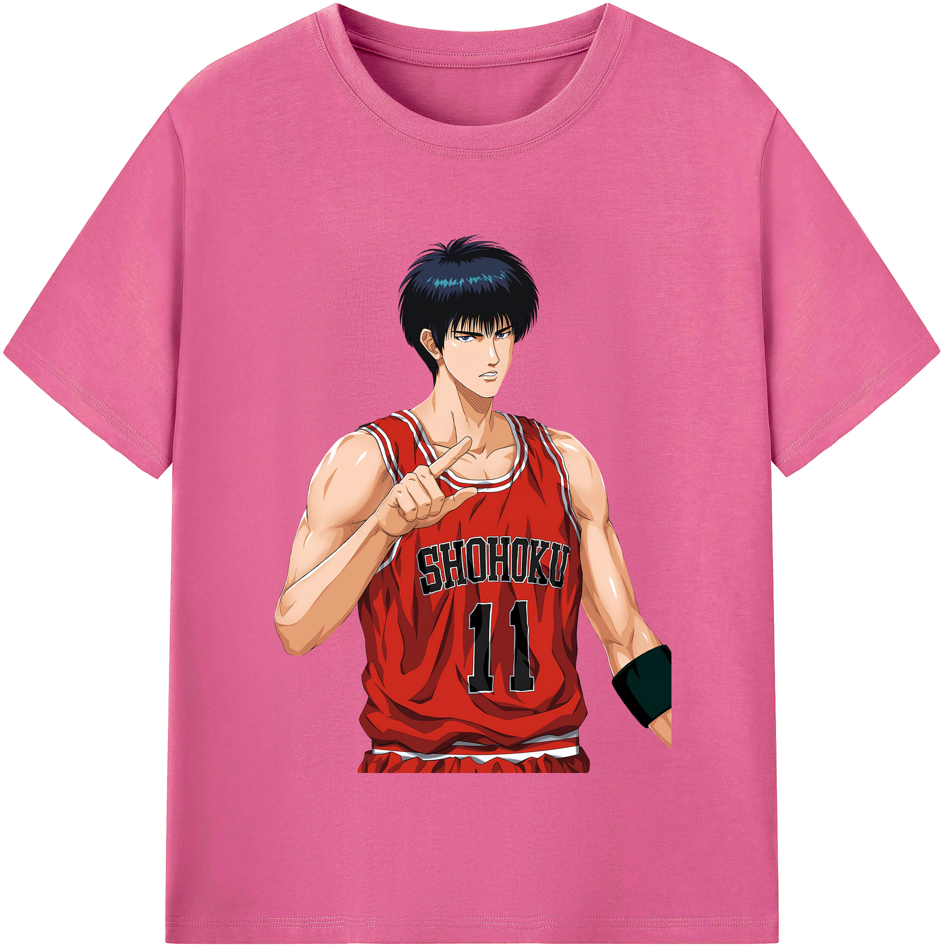 （画像用） SLAM DUNK／スラムダンク レディースカジュアルプリントTシャツ（綿100％）