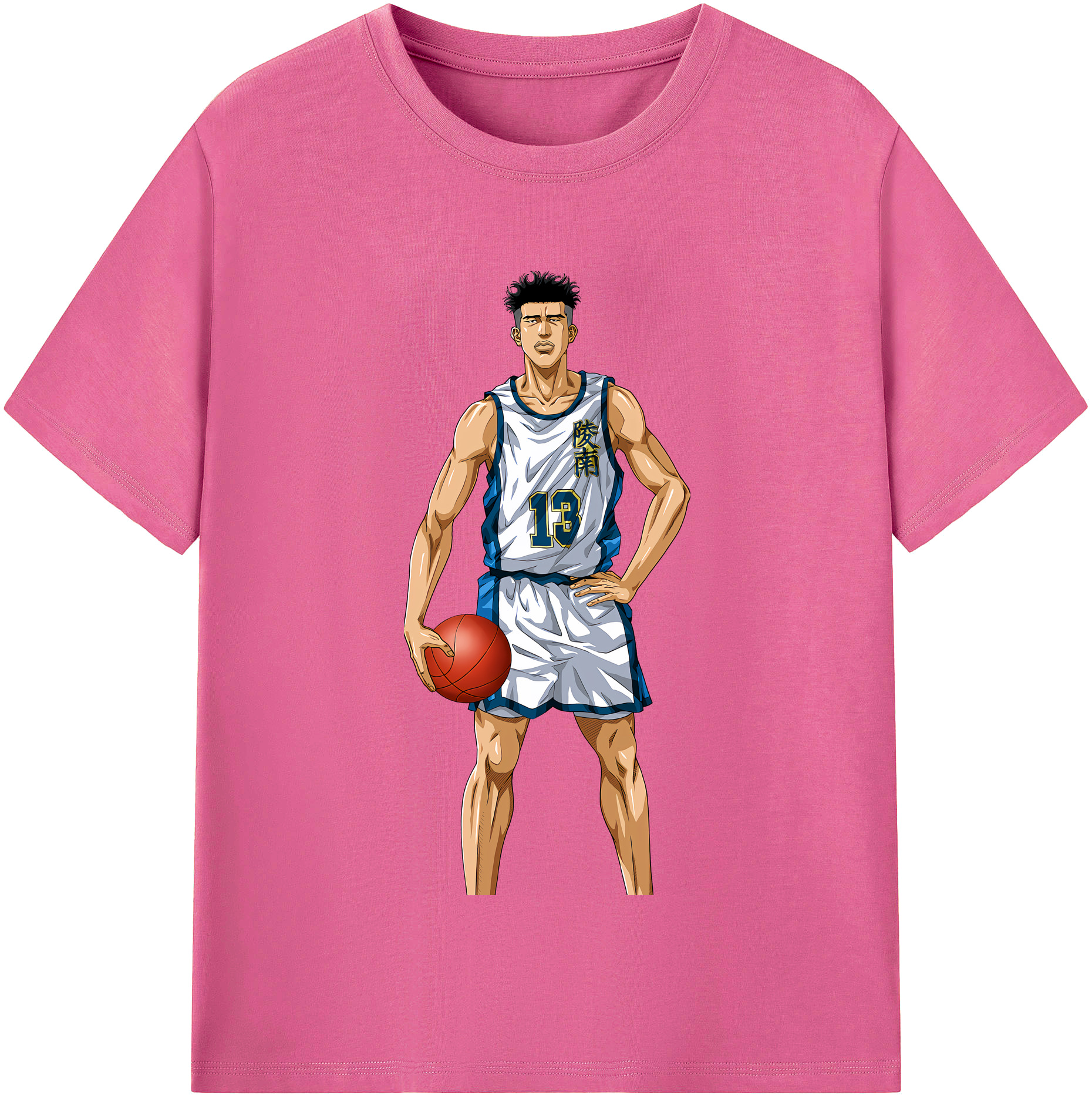 （画像用） SLAM DUNK／スラムダンク レディースカジュアルプリントTシャツ（綿100％）