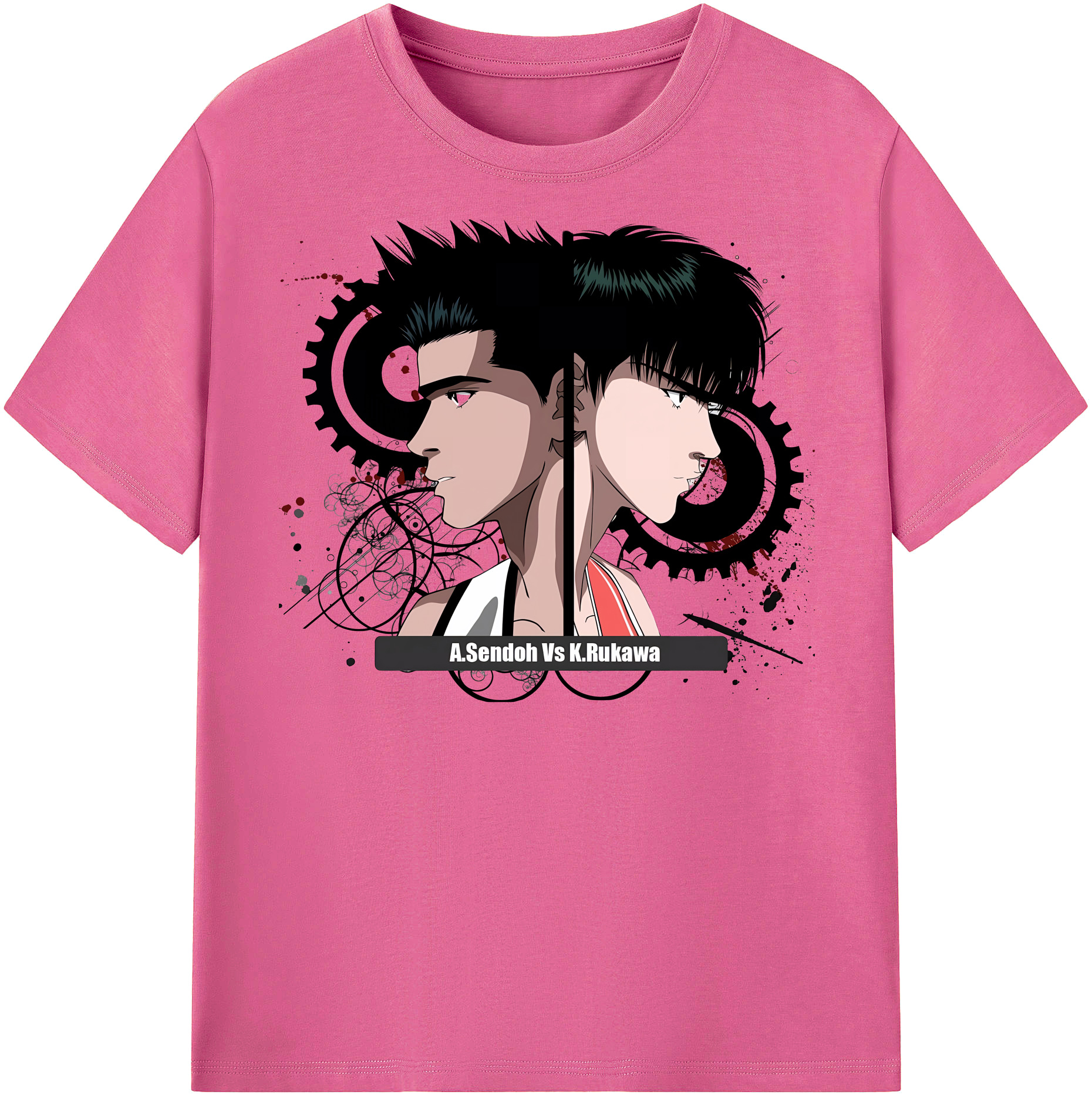 （画像用） SLAM DUNK／スラムダンク レディースカジュアルプリントTシャツ（綿100％）
