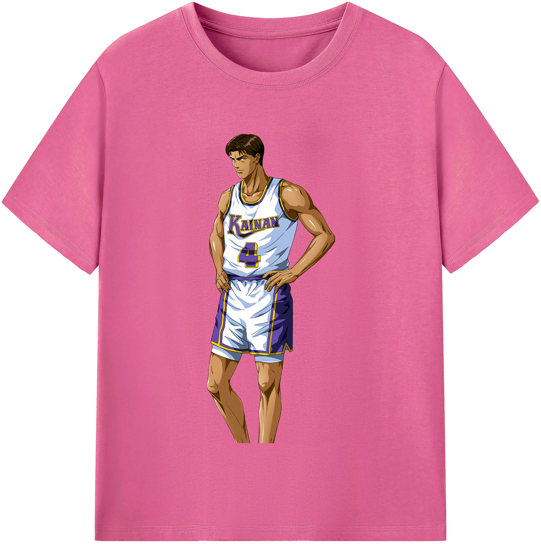 （画像用） SLAM DUNK／スラムダンク レディースカジュアルプリントTシャツ（綿100％）