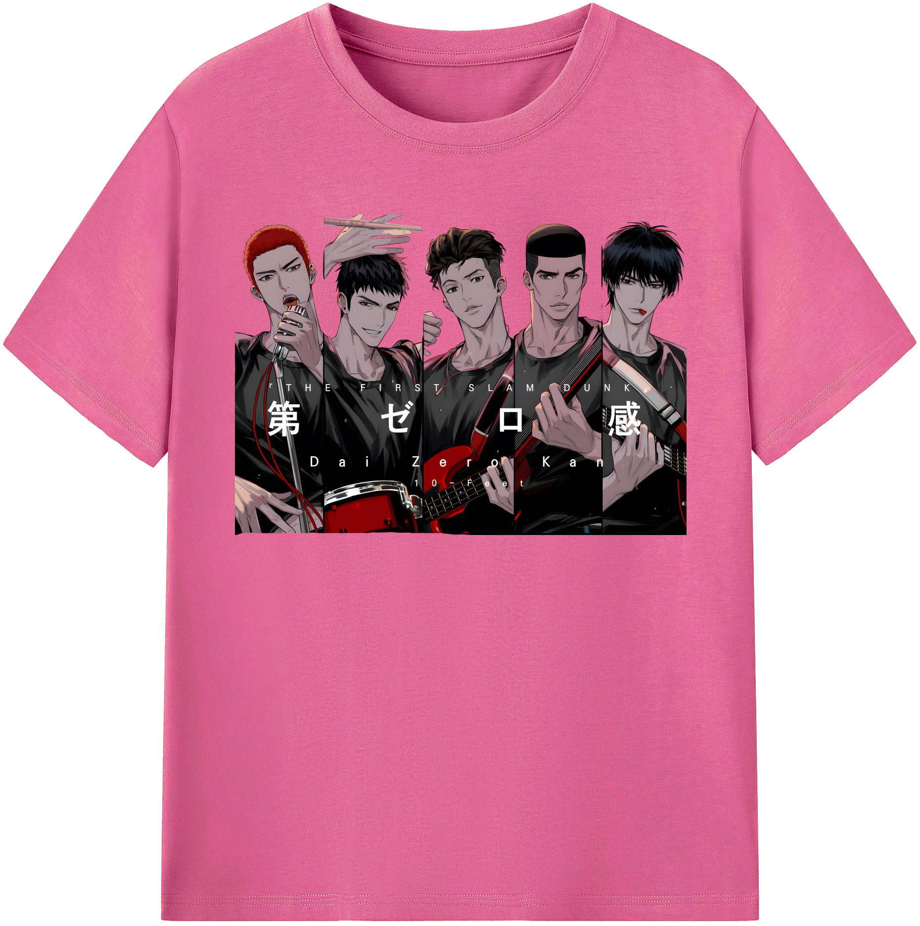 （画像用） SLAM DUNK／スラムダンク レディースカジュアルプリントTシャツ（綿100％）