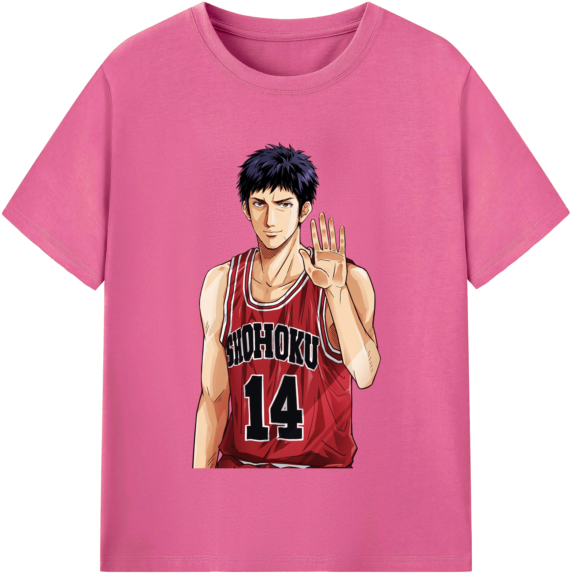 （画像用） SLAM DUNK／スラムダンク レディースカジュアルプリントTシャツ（綿100％）