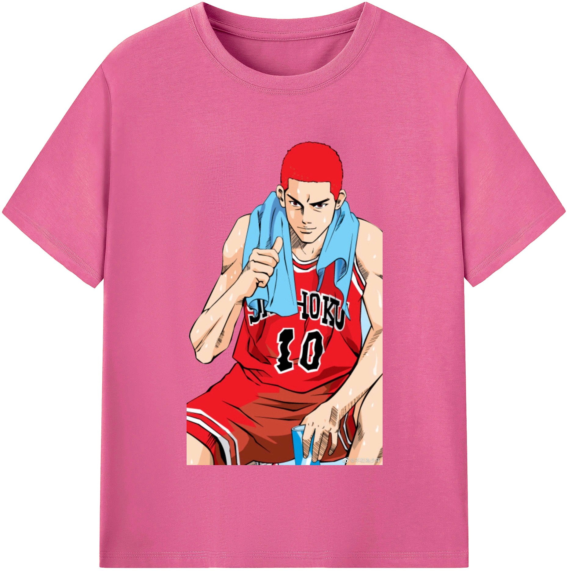 （画像用） SLAM DUNK／スラムダンク レディースカジュアルプリントTシャツ（綿100％）
