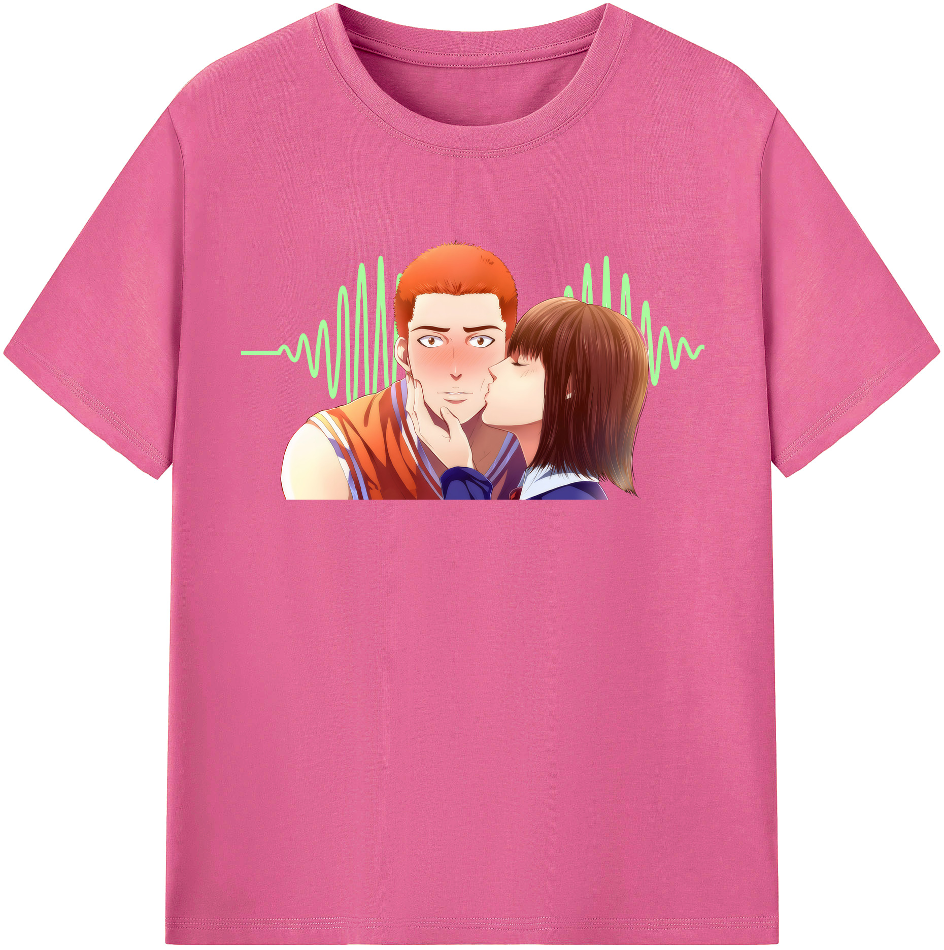 （画像用） SLAM DUNK／スラムダンク レディースカジュアルプリントTシャツ（綿100％）