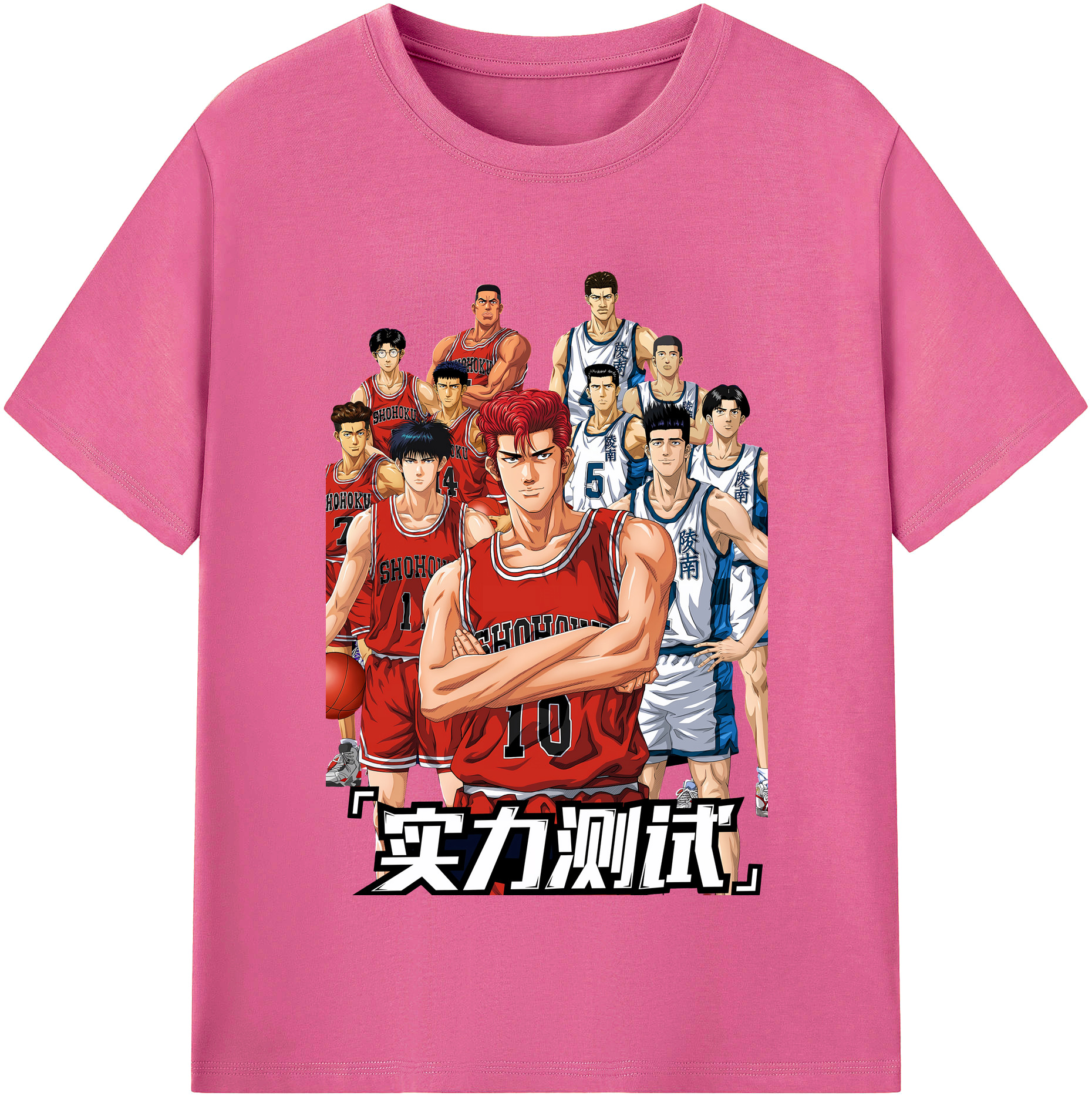 （画像用） SLAM DUNK／スラムダンク レディースカジュアルプリントTシャツ（綿100％）