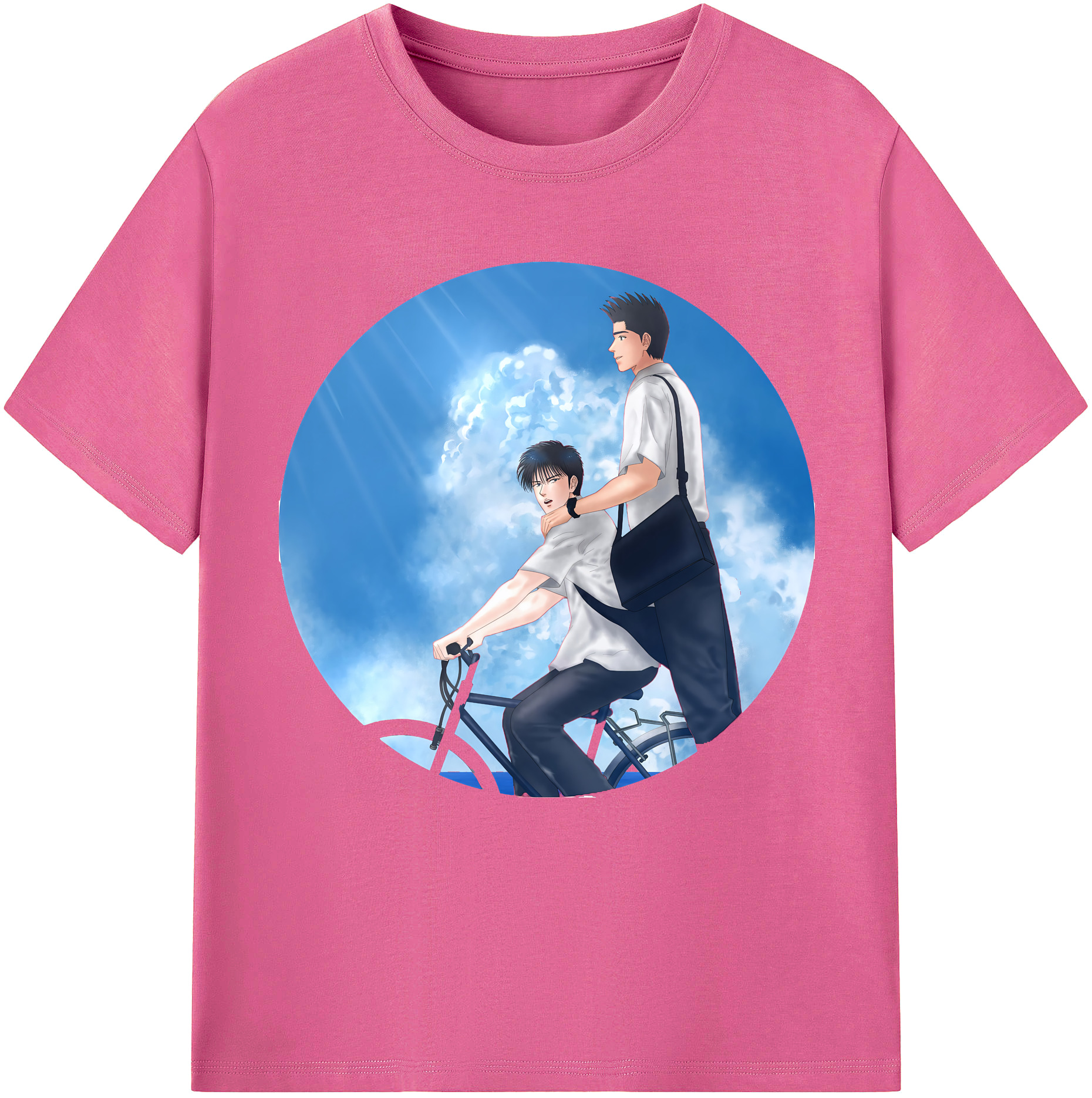 （画像用） SLAM DUNK／スラムダンク レディースカジュアルプリントTシャツ（綿100％）