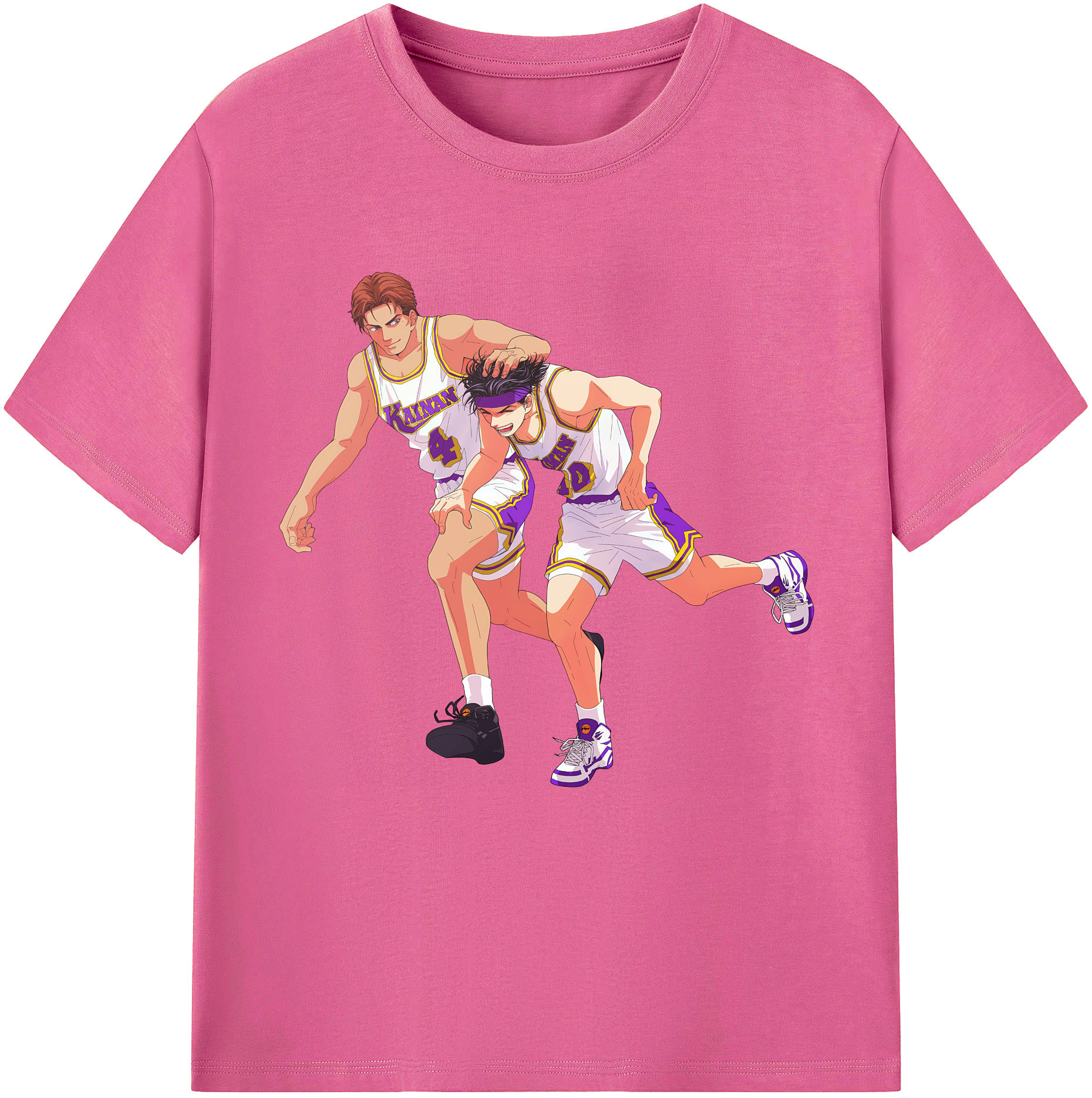 （画像用） SLAM DUNK／スラムダンク レディースカジュアルプリントTシャツ（綿100％）