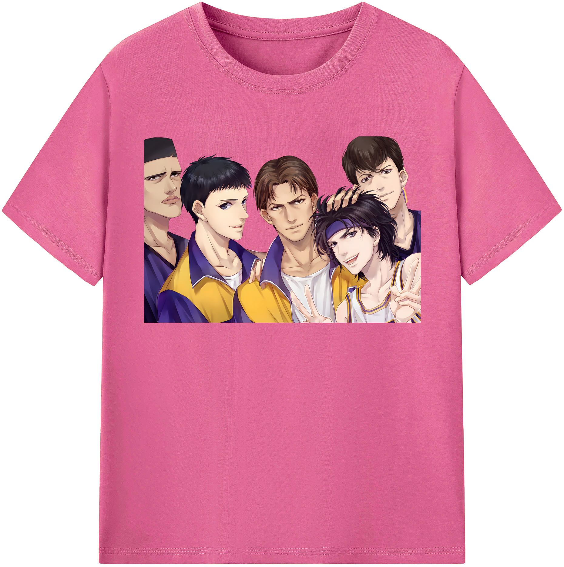 （画像用） SLAM DUNK／スラムダンク レディースカジュアルプリントTシャツ（綿100％）