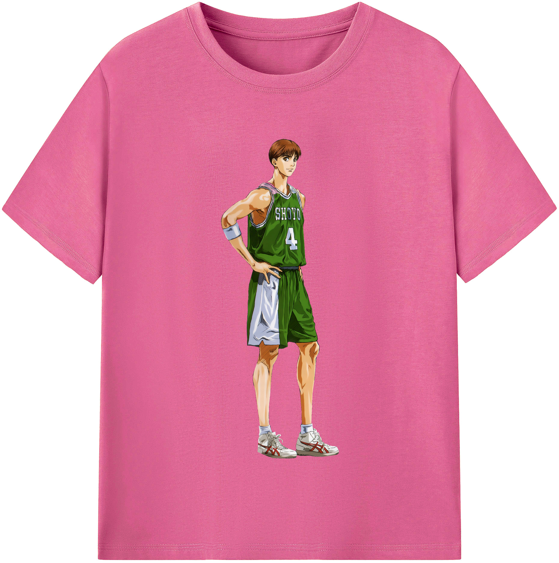 （画像用） SLAM DUNK／スラムダンク レディースカジュアルプリントTシャツ（綿100％）