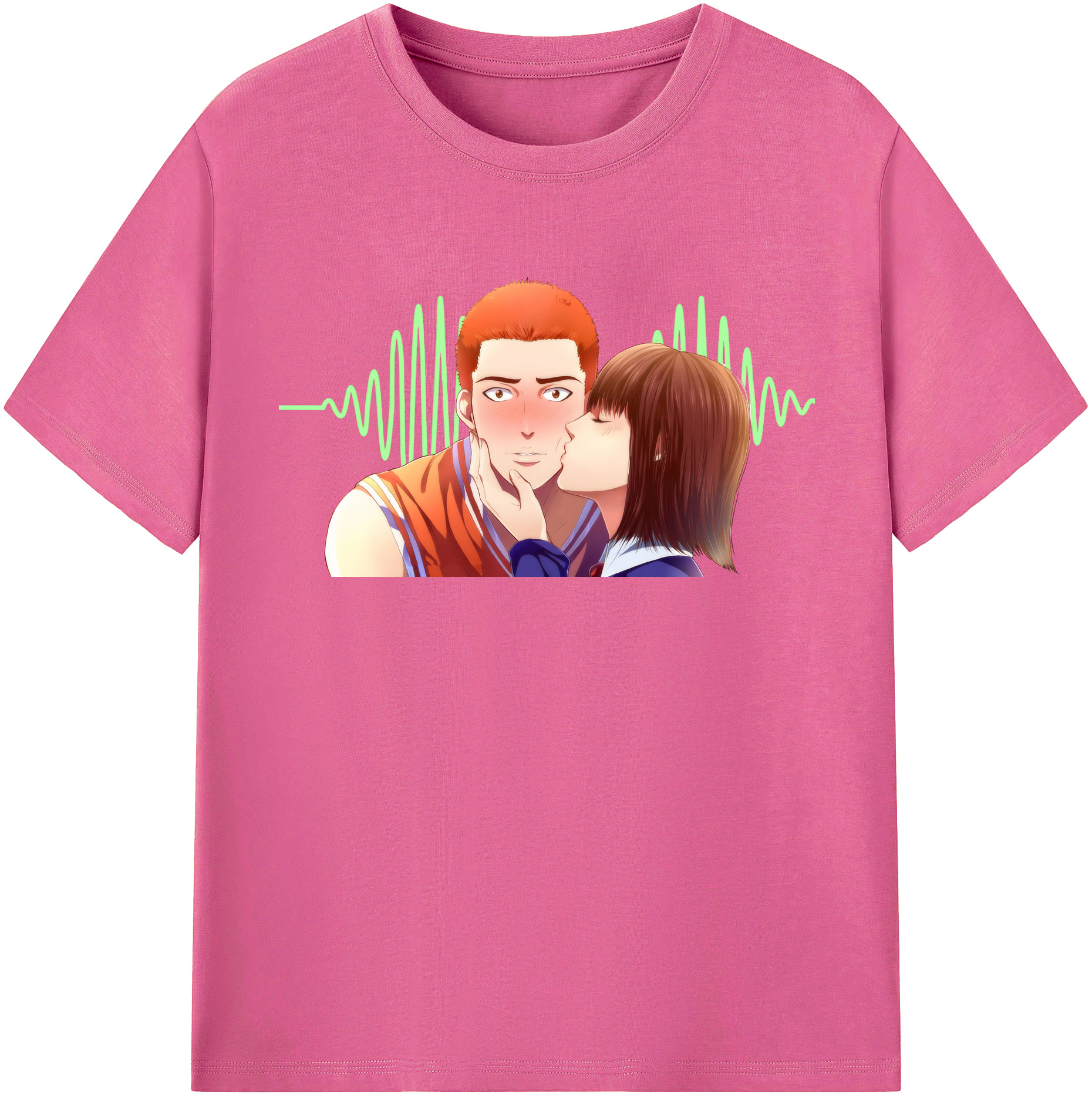 （画像用） SLAM DUNK／スラムダンク レディースカジュアルプリントTシャツ（綿100％）